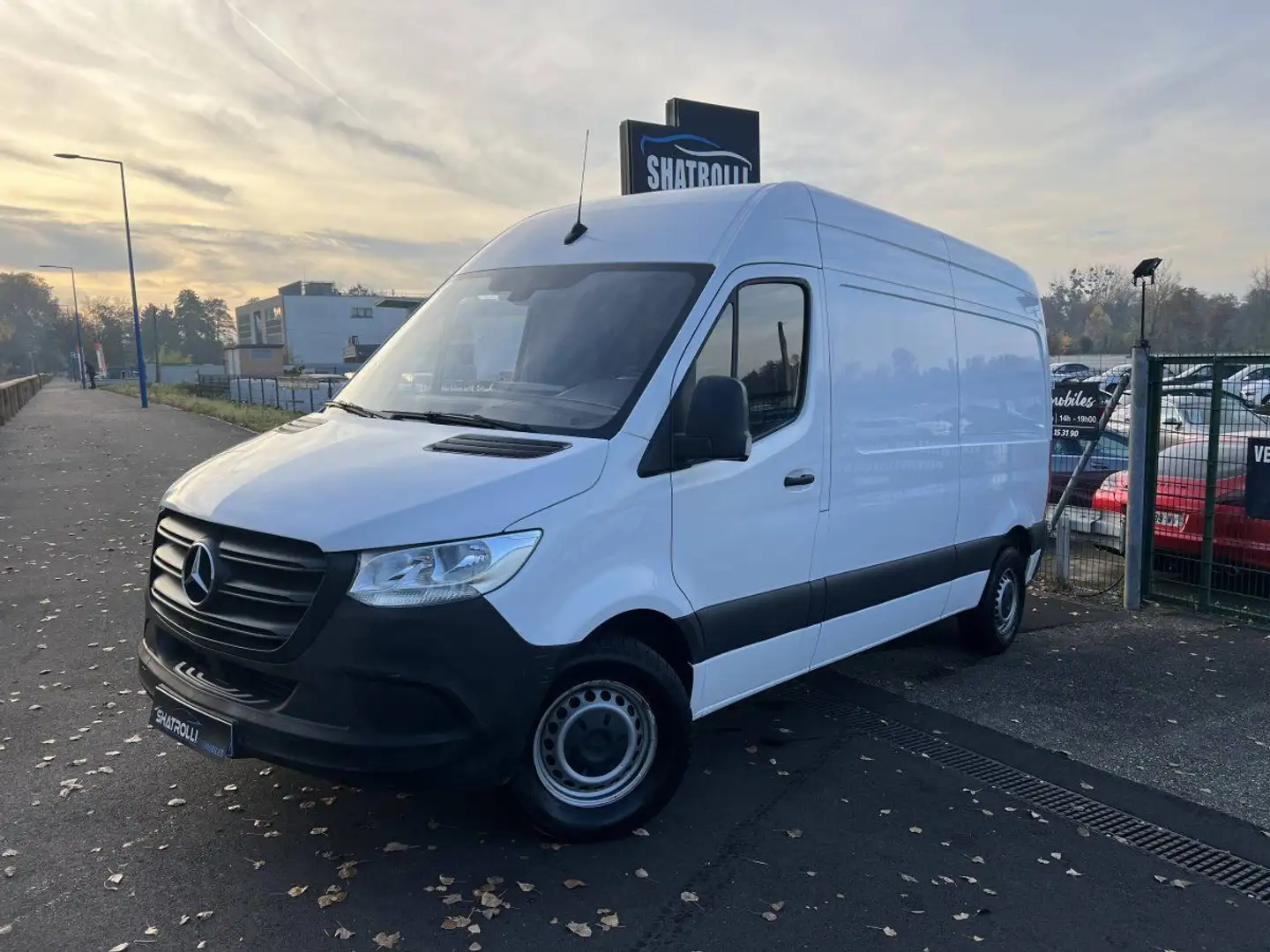 Mercedes-Benz Sprinter III W907 314 2.1 CDI 143ch 3T5 Clim Caméra TVA20% 8,000€ H.T. Problème Moteur Blanc - 1