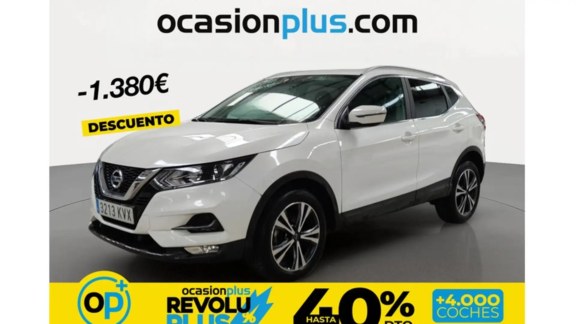 Nissan Qashqai 1.3 DIG-T Acenta 4x2 103kW Weiß - 1