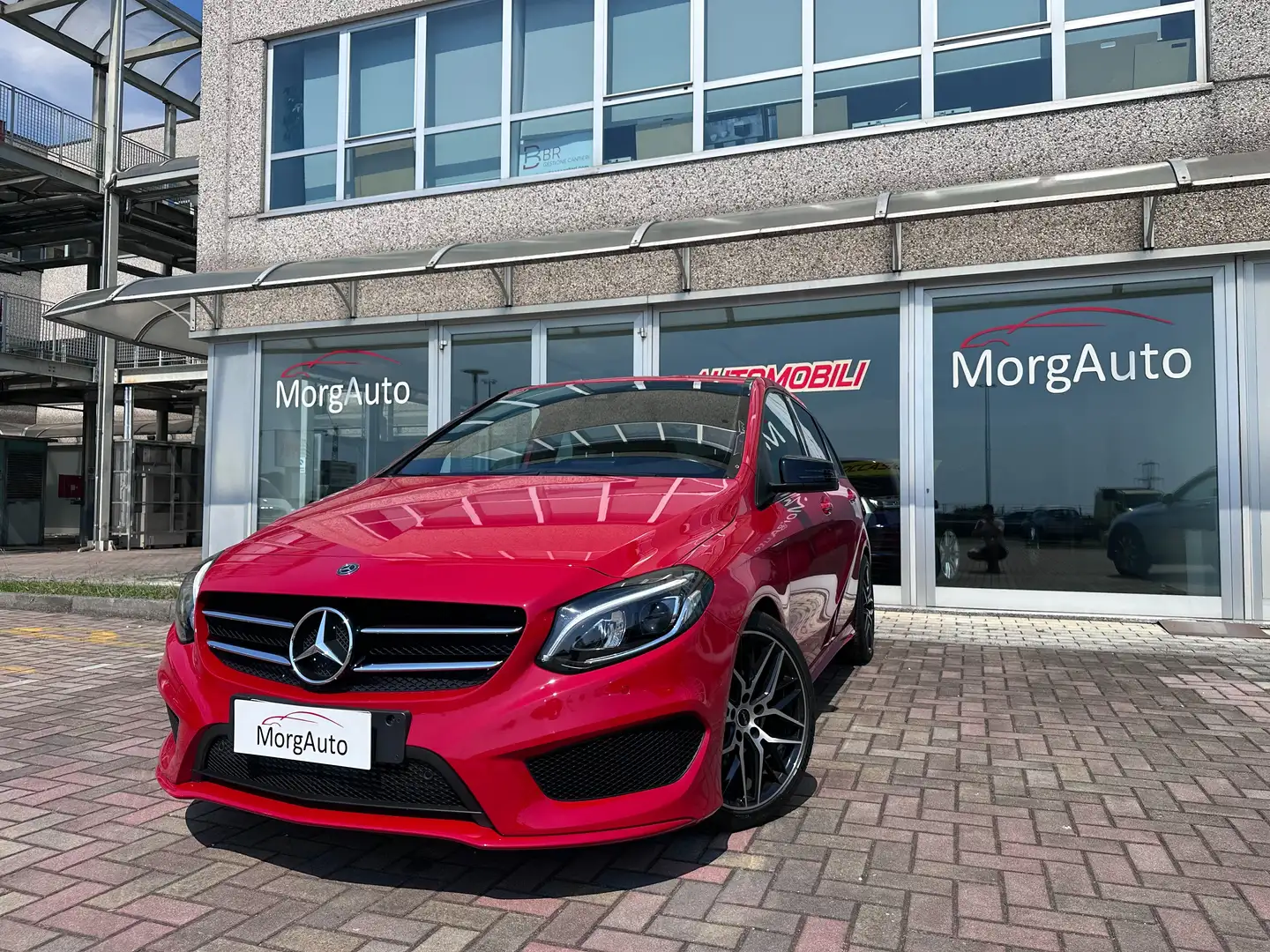 Mercedes-Benz B 200 d PREMIUM AMG! AUTOMATICA! FARI LED! RETROCAMERA! Rosso - 1