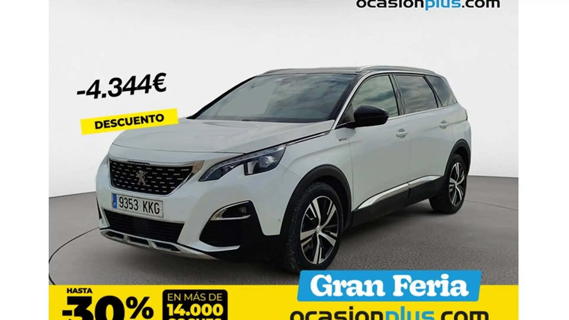 Peugeot 5008 2.0HDI FAP Business Line Blanc - 1