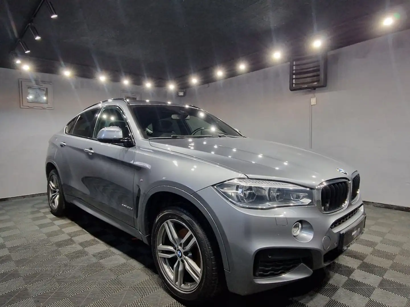 BMW X6 xDrive 30 d|M-PAKET|AUTOM|LEDER|LED|HEAD Gris - 2