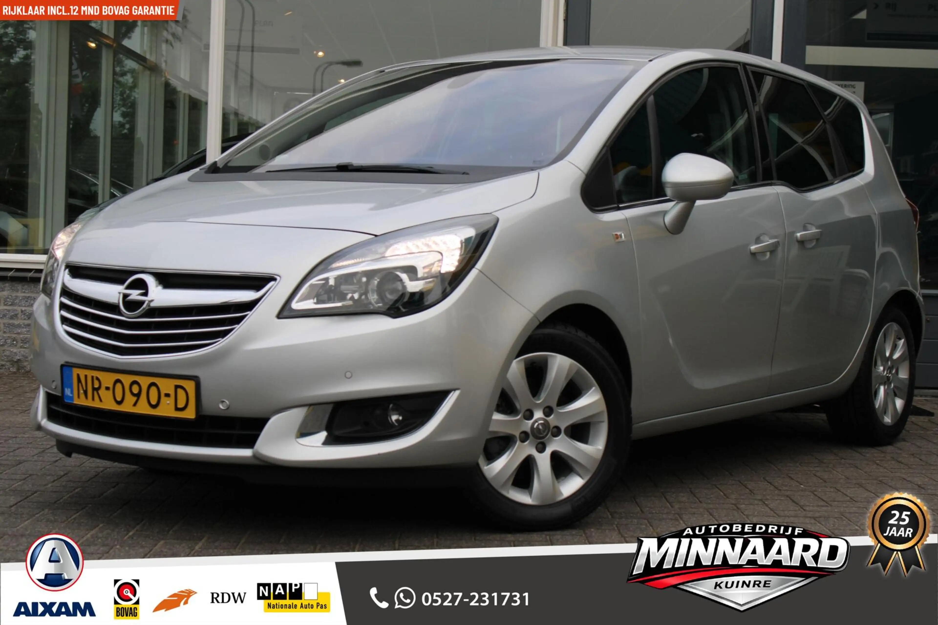 Opel Meriva 1.4 Turbo Blitz|Navigatie|Camera|Trekhaak|Stoel en
