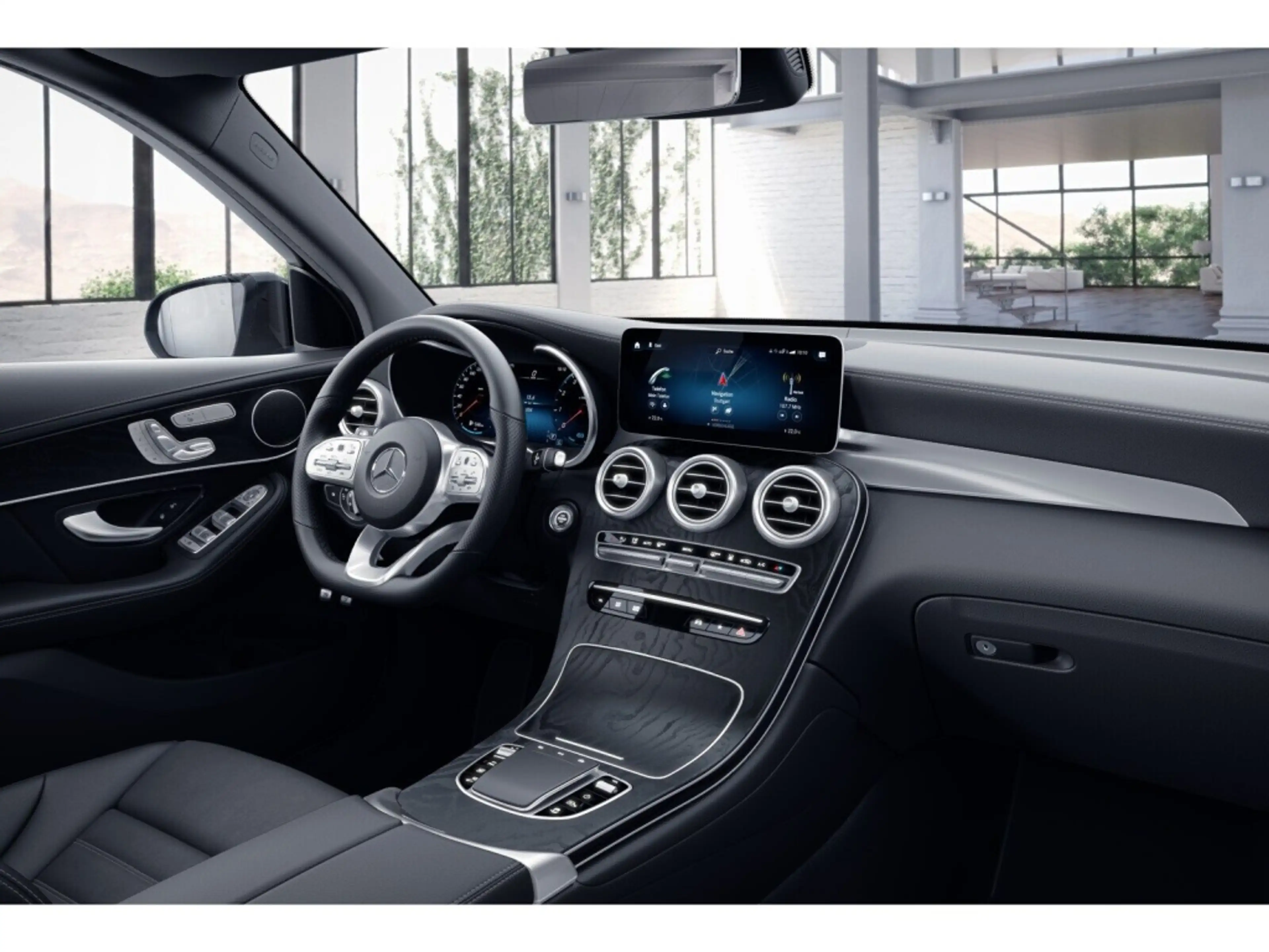 Mercedes-Benz GLC 300 de 4MATIC AMG-Sport+Pano+Distr+Night+AHK — photo 9