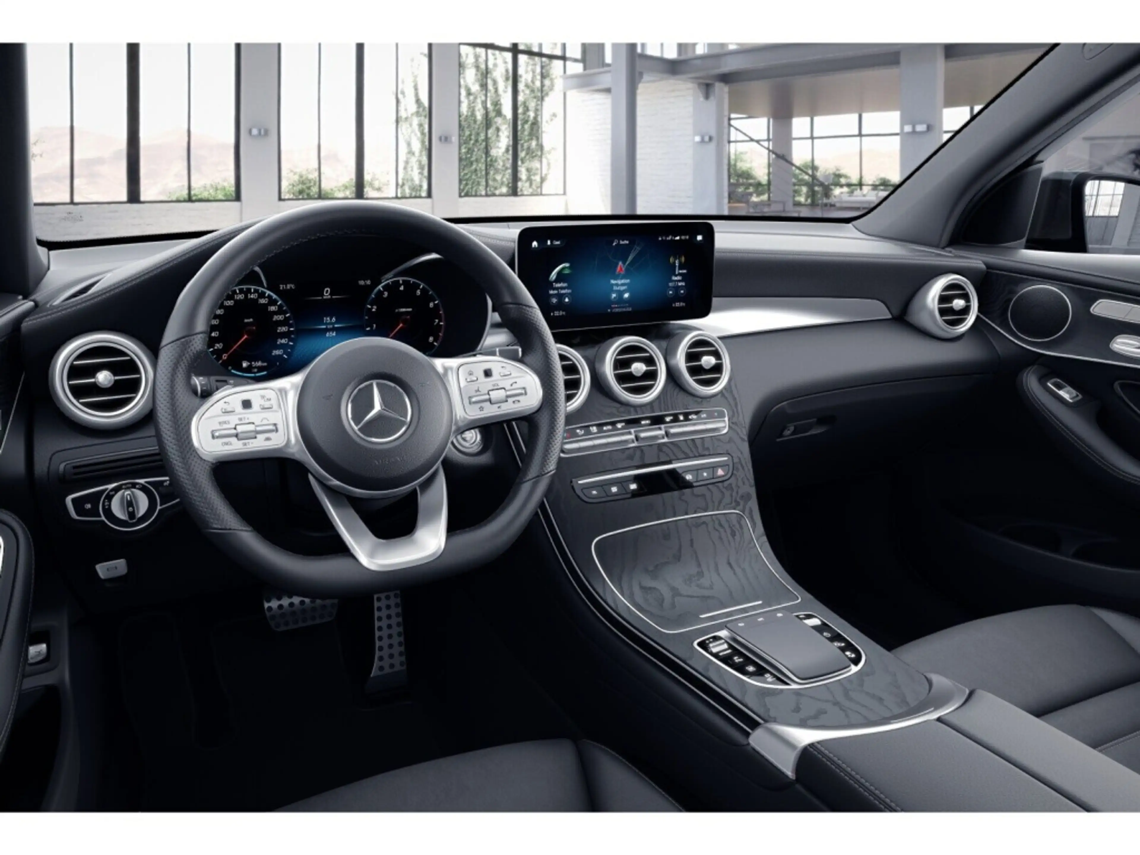 Mercedes-Benz GLC 300 de 4MATIC AMG-Sport+Pano+Distr+Night+AHK — photo 7