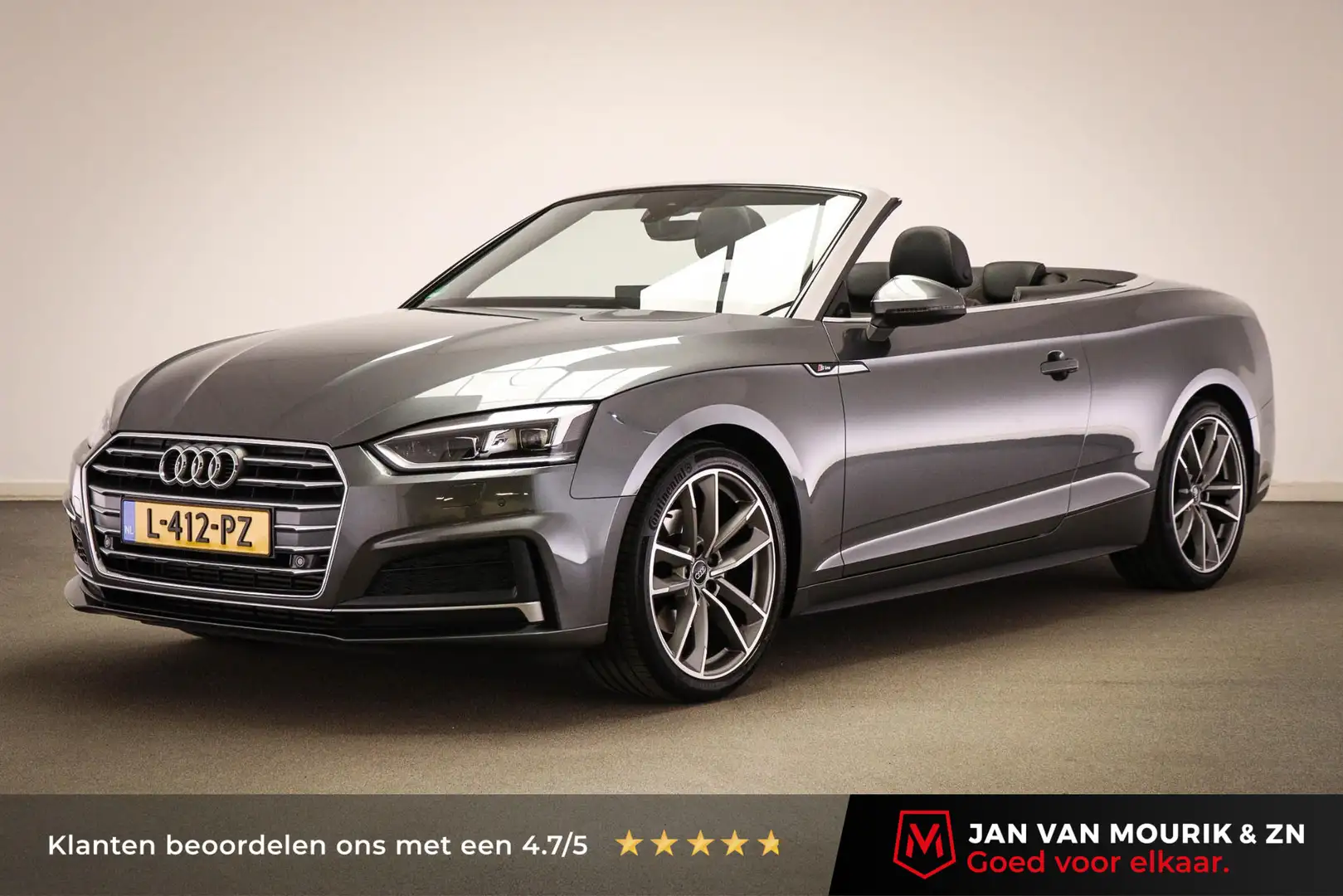 Audi A5 Cabriolet 2.0 TFSI MHEV Design Pro Line Plus | VIR Gris - 1