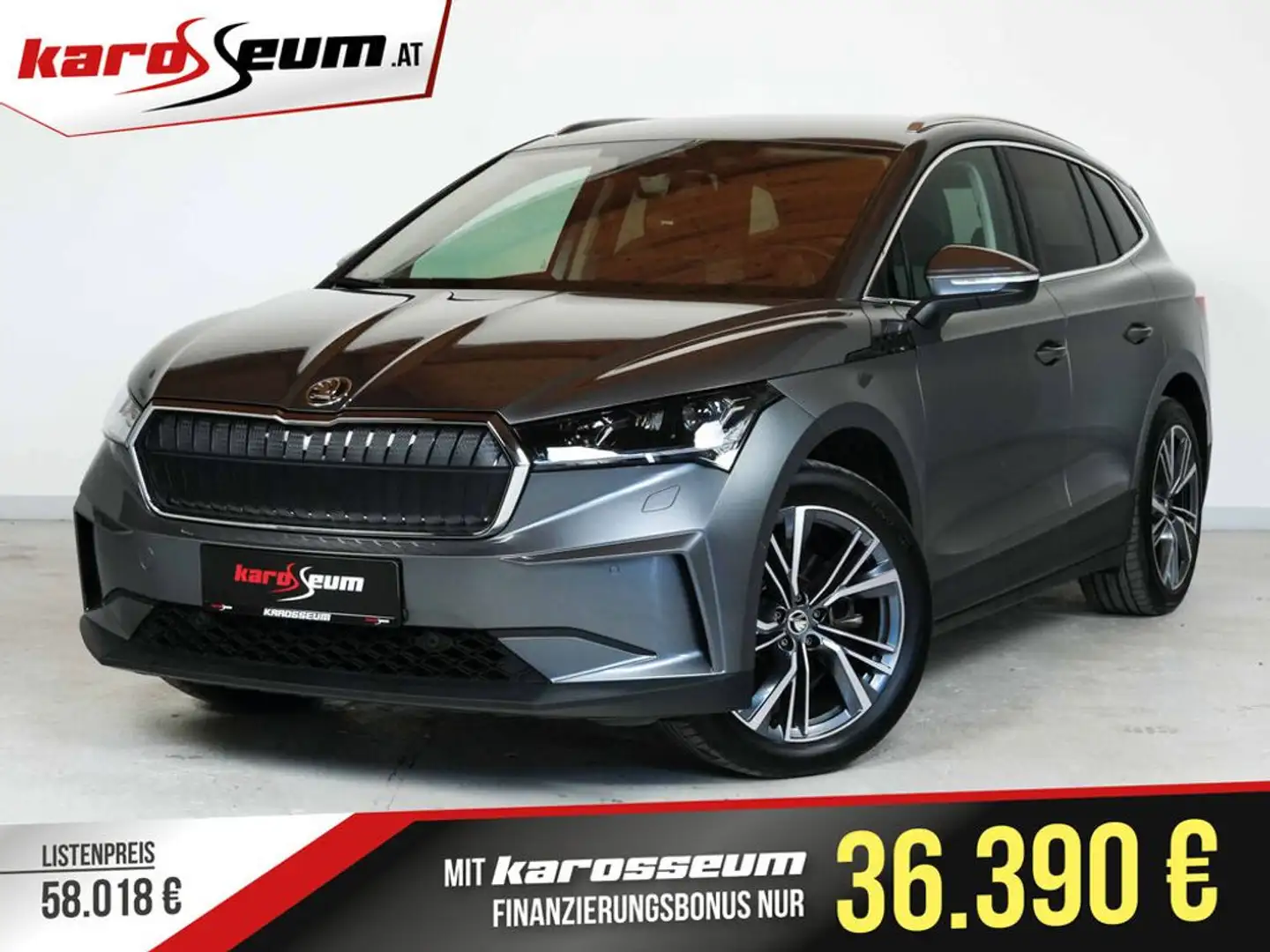 Skoda Enyaq 80 Loft | WENIG KM | 82kWh | 20 Zoll | LED Grau - 1