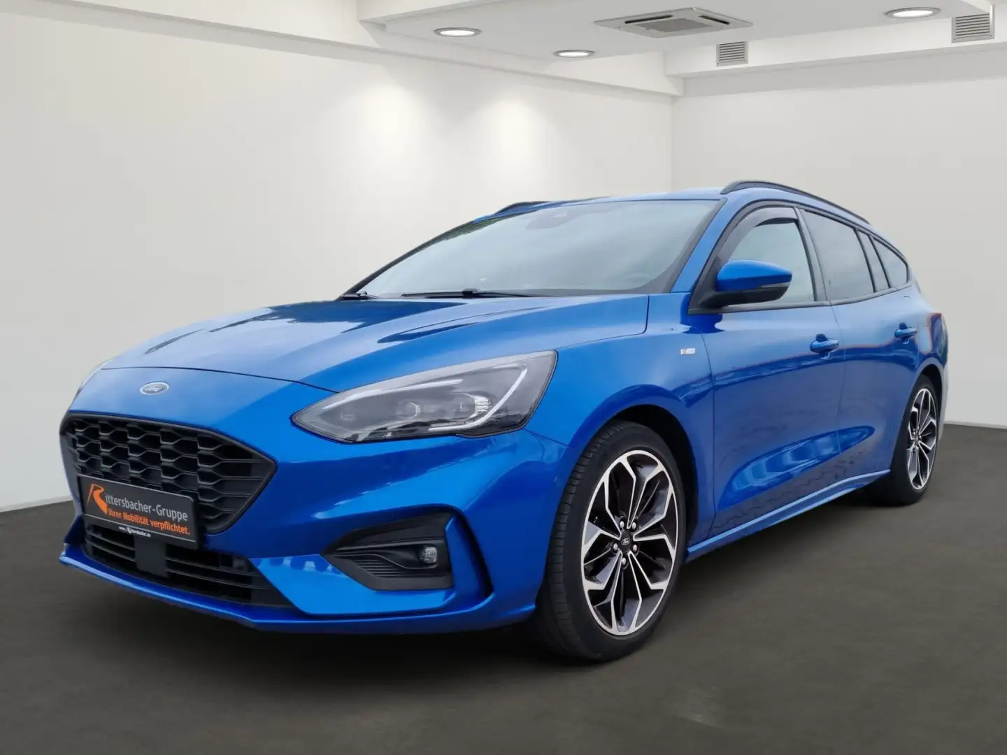 Ford Focus 1,5 Eco Boost ST-Line Design+TechnologiePa Blauw - 2