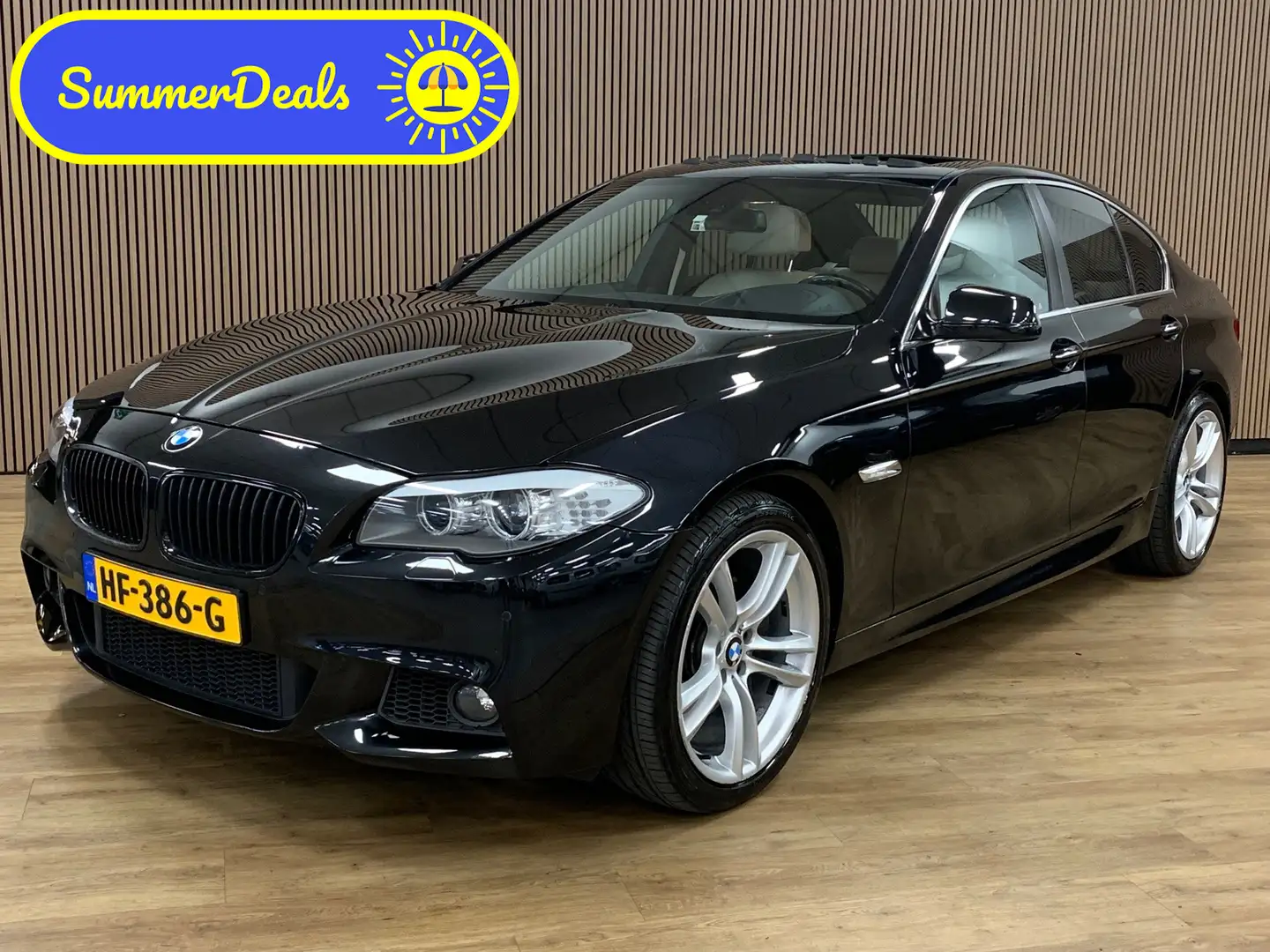 BMW 535 5-serie 535i High Executive|HeadUp Display|Camera| Noir - 1