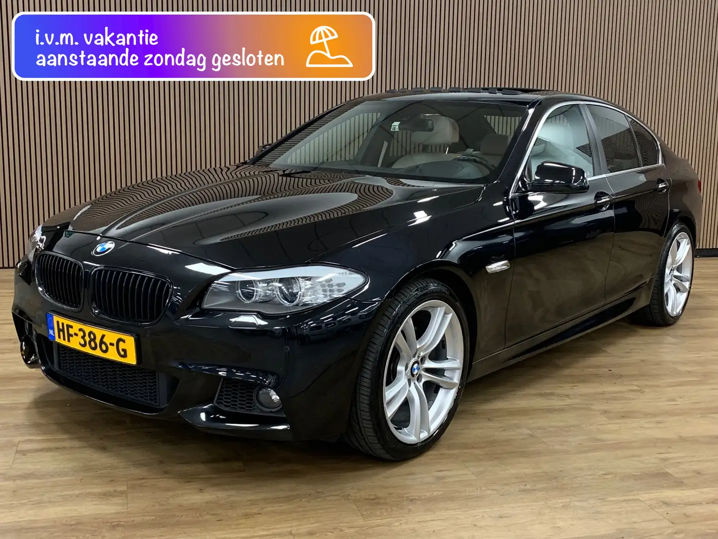 BMW 535 5-serie 535i High Executive|HeadUp Display|Camera| Černá - 1