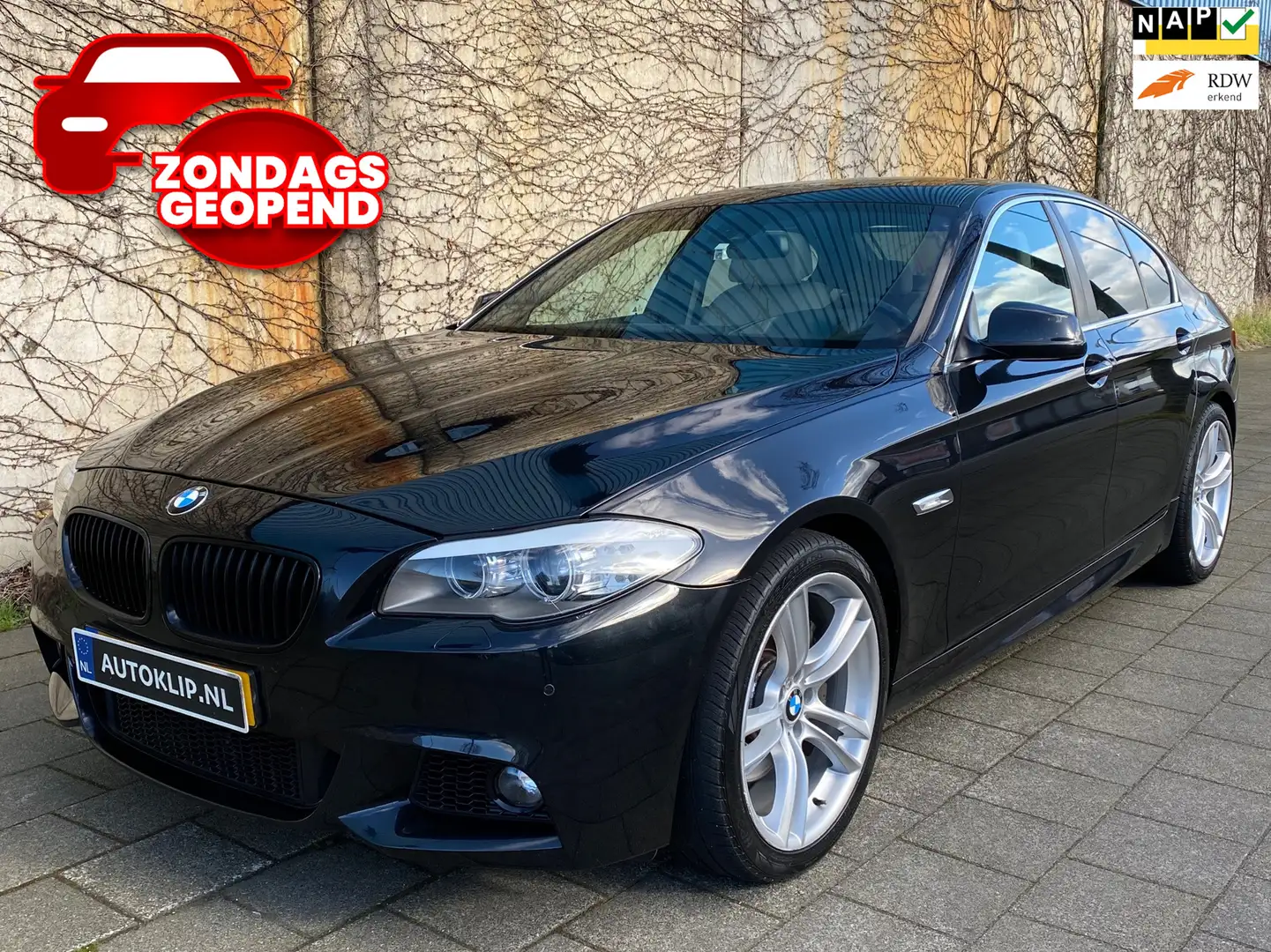 BMW 535 5-serie 535i High Executive|HeadUp Display|Camera| Black - 1