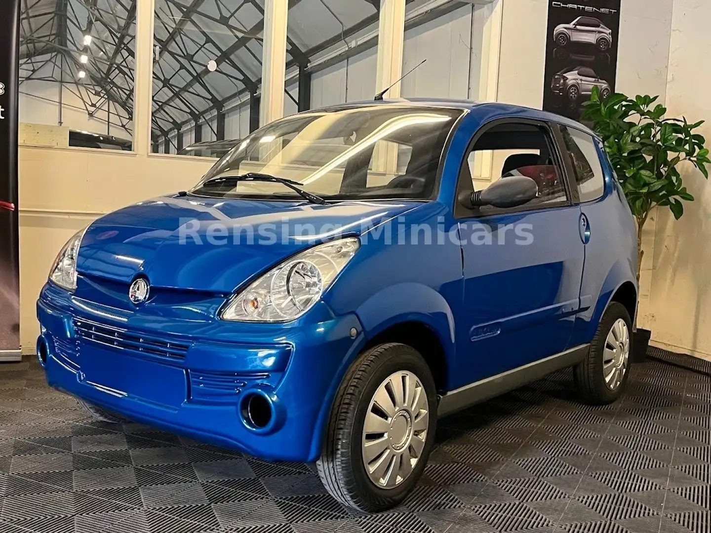Aixam Roadline Blau Mopedauto Leichtmobile Microcar 45 Kék - 2