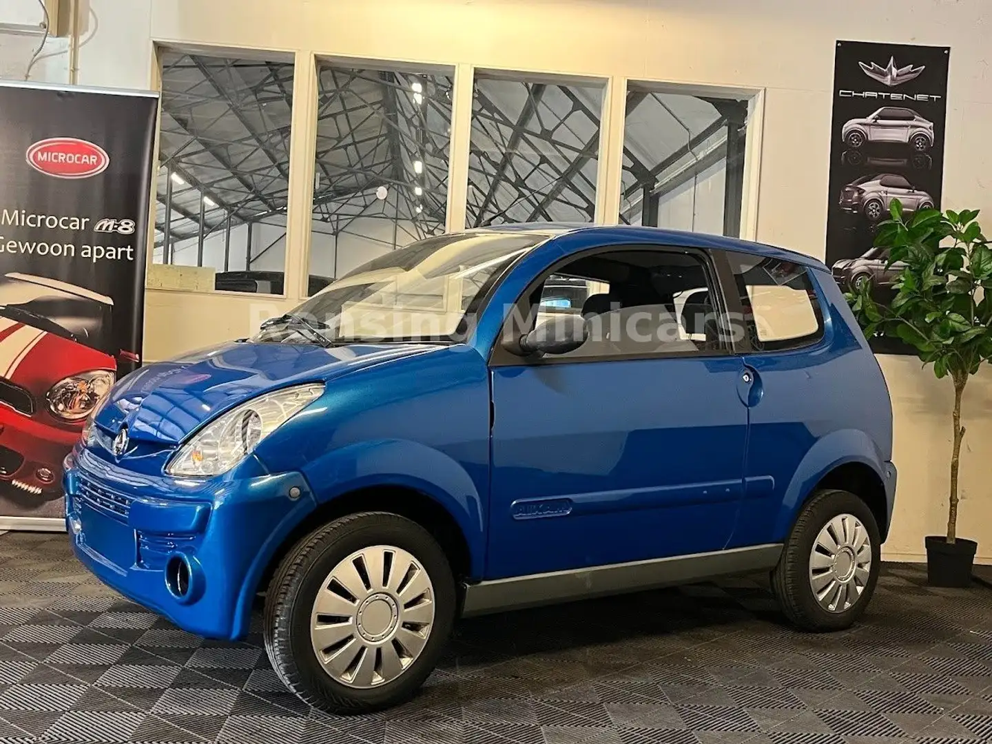 Aixam Roadline Blau Mopedauto Leichtmobile Microcar 45 Kék - 1