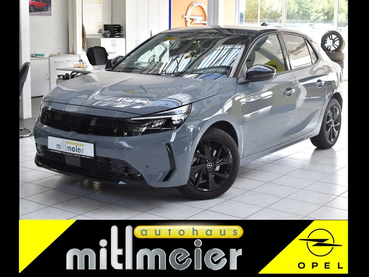 Opel Corsa Facelift 1.2T GS. NAVI LEDDAB+ Klimaauto Grau - 1