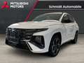 Hyundai TUCSON 1.6 T-GDI Hybrid N-Line Krell eHeckklappe Weiß - thumbnail 1
