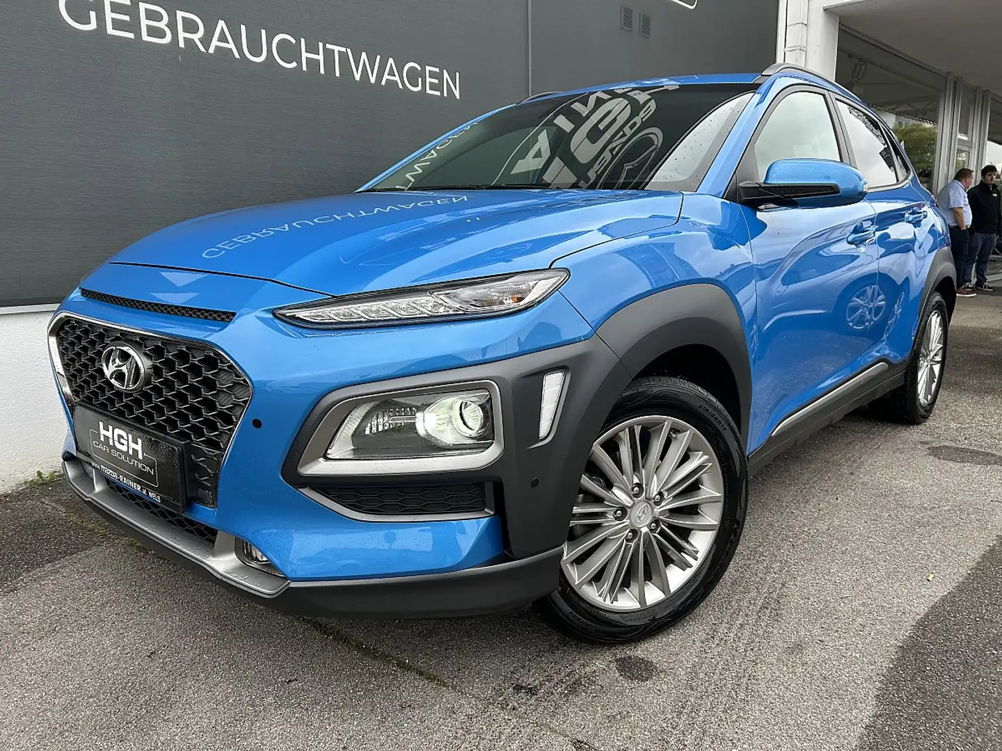 Hyundai KONA Kona 1,0 T-GDi / Anhängerkupplung / LED / Keyless Blau - 1