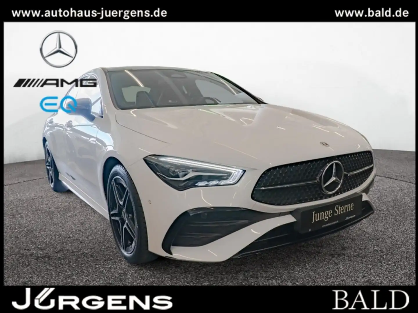 Mercedes-Benz CLA 250 4M Coupé AMG-Sport/LED/Pano/Night/Stdhz Blanc - 2