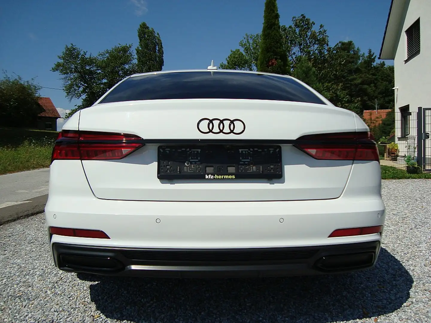 Audi A6 50 TFSI e Quattro Sport B&O Leder Panorama... Weiß - 2