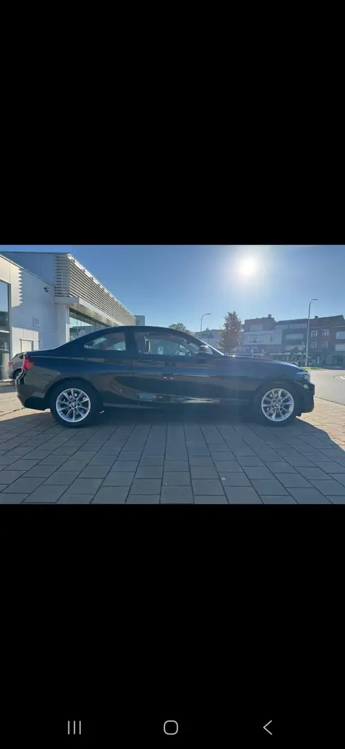 BMW 218 218i Coupe Aut. Advantage Zwart - 2