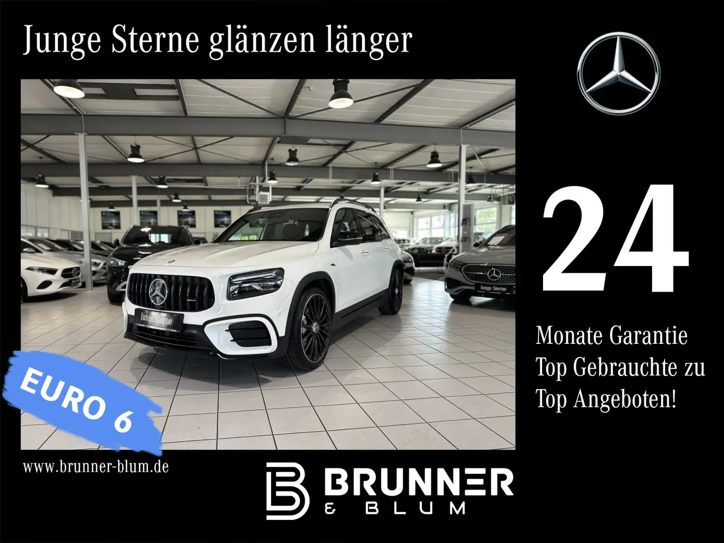 Mercedes-Benz GLB 35 AMG GLB 35 4M Standhzg,AHK,2xNight,Multi LED,21 Zoll Bianco - 1