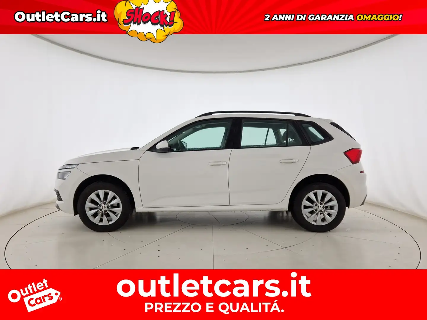 Skoda Kamiq 1.0 g-tec ambition 90cv Bianco - 2