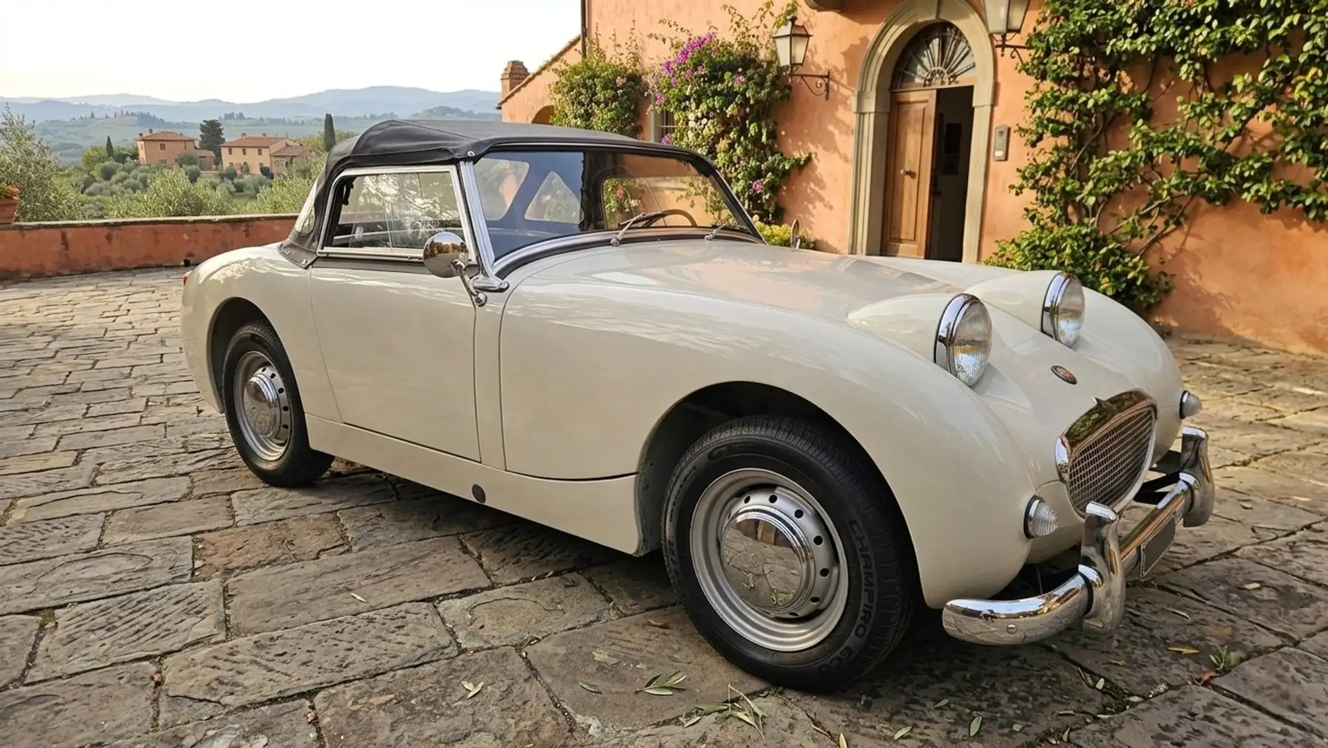 Austin-Healey Sprite Frogeye Weiß - 1