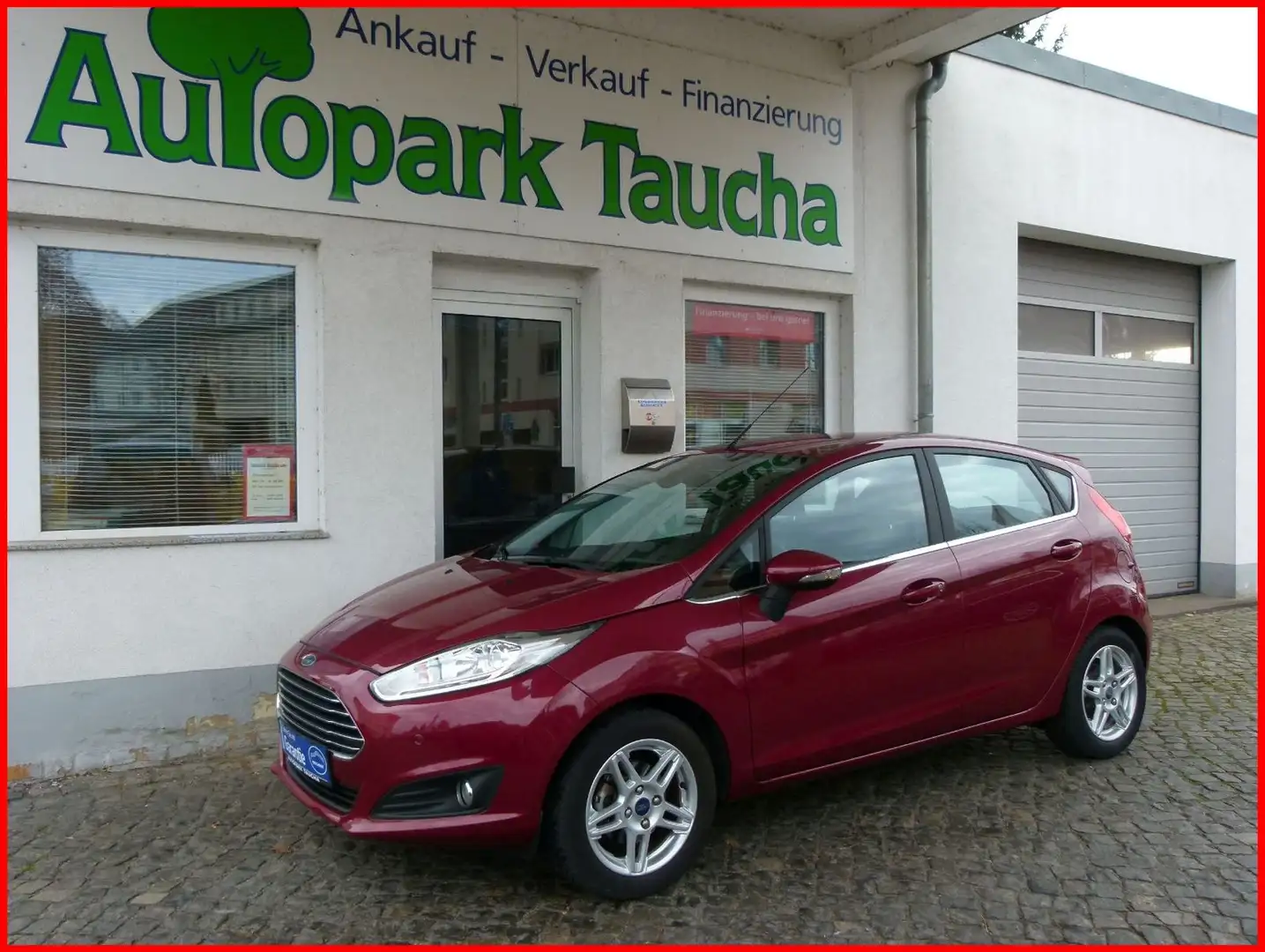 Ford Fiesta Titanium 1.Hand SHz TÜV 2027 +GARANTIE+ Violett - 1