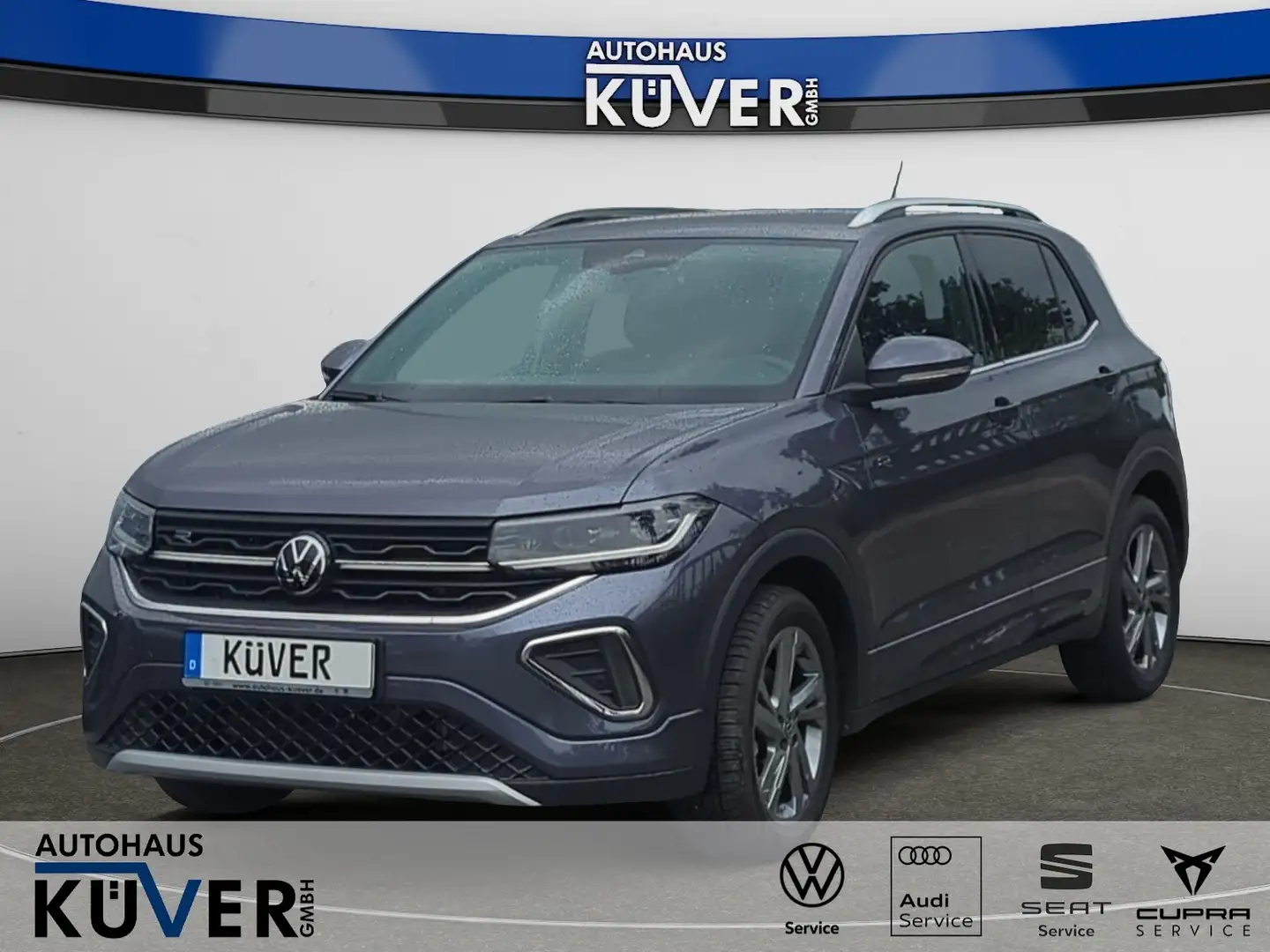 Volkswagen T-Cross R-Line 1,5 TSI DSG Navi+ACC+Matrix+Shzg. Grau - 1