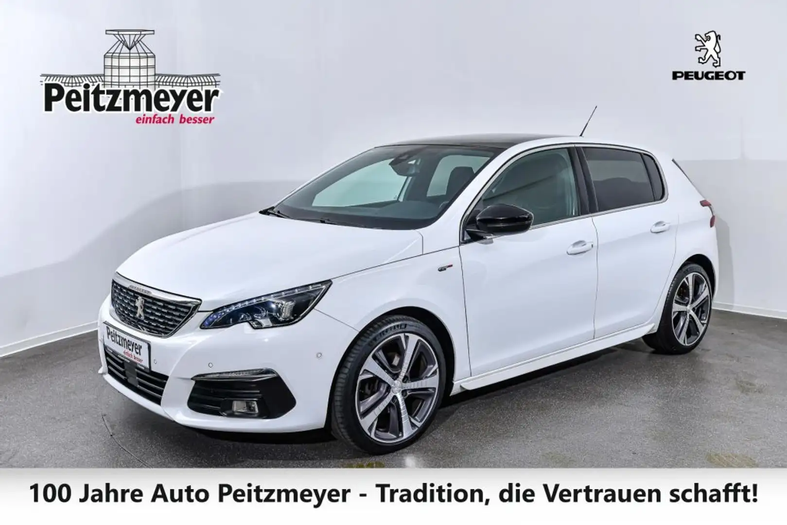 Peugeot 308 PureTech 130 GPF EAT8 Stop & Start GT Pack Weiß - 1