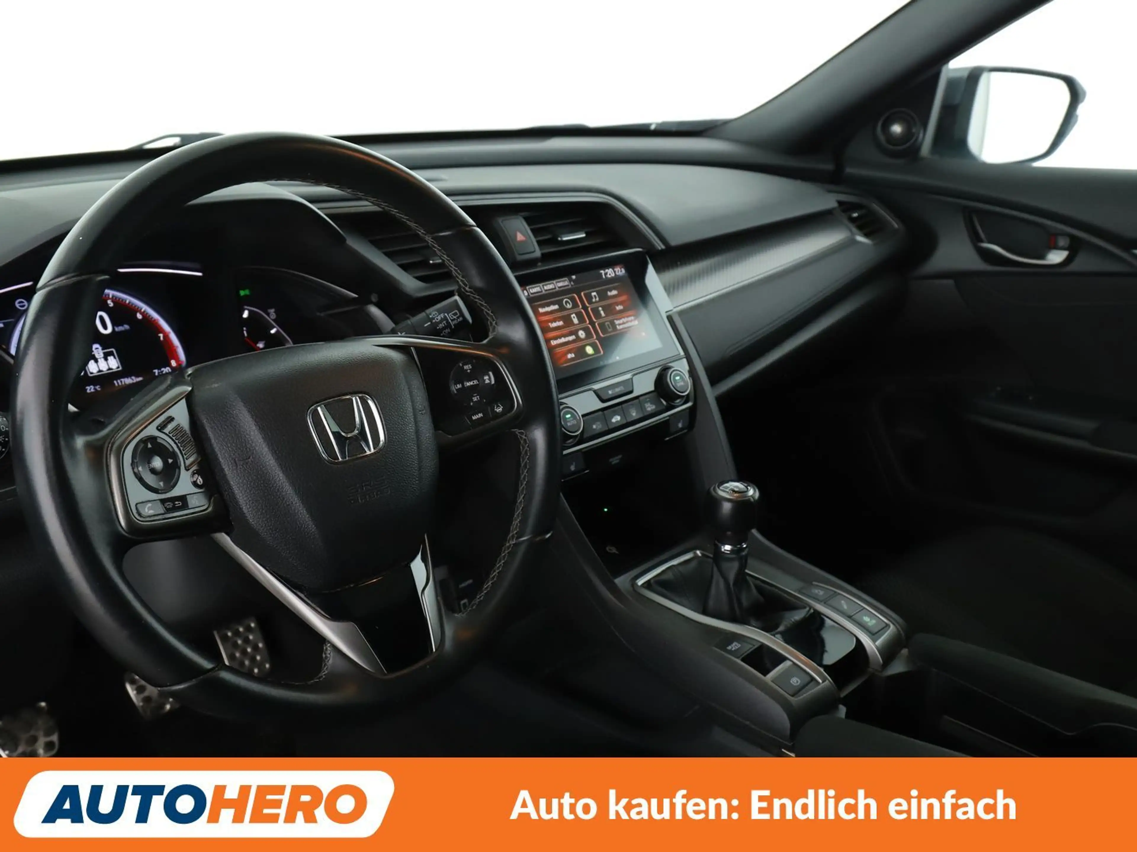Honda Civic 1.5 VTEC Sport Plus Aut.*NAVI*CAM*LED*ACC*SHZ*ALU* — photo 11