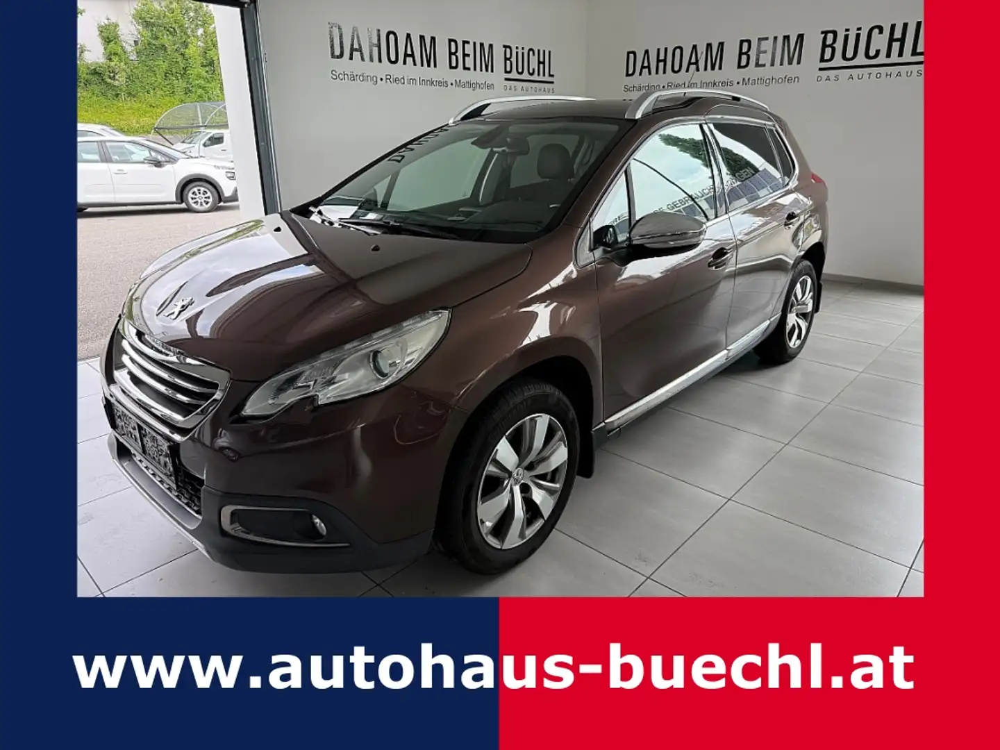 Peugeot 2008 1,6 BHDI Allure Marrone - 1