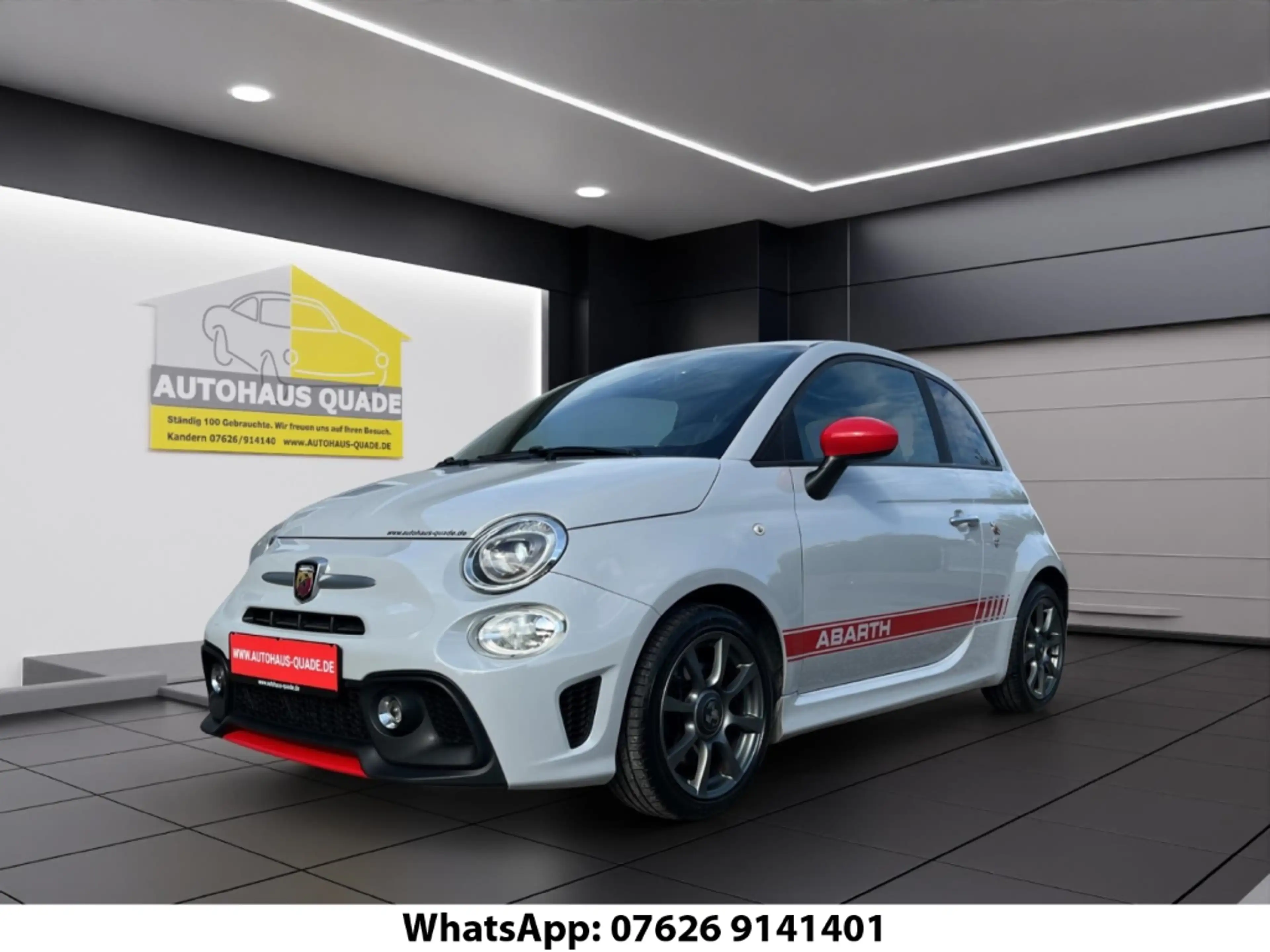 Abarth 500 595 Tel.-Vorb. Berganfahrass. Alu Sportfahrwerk Sp
