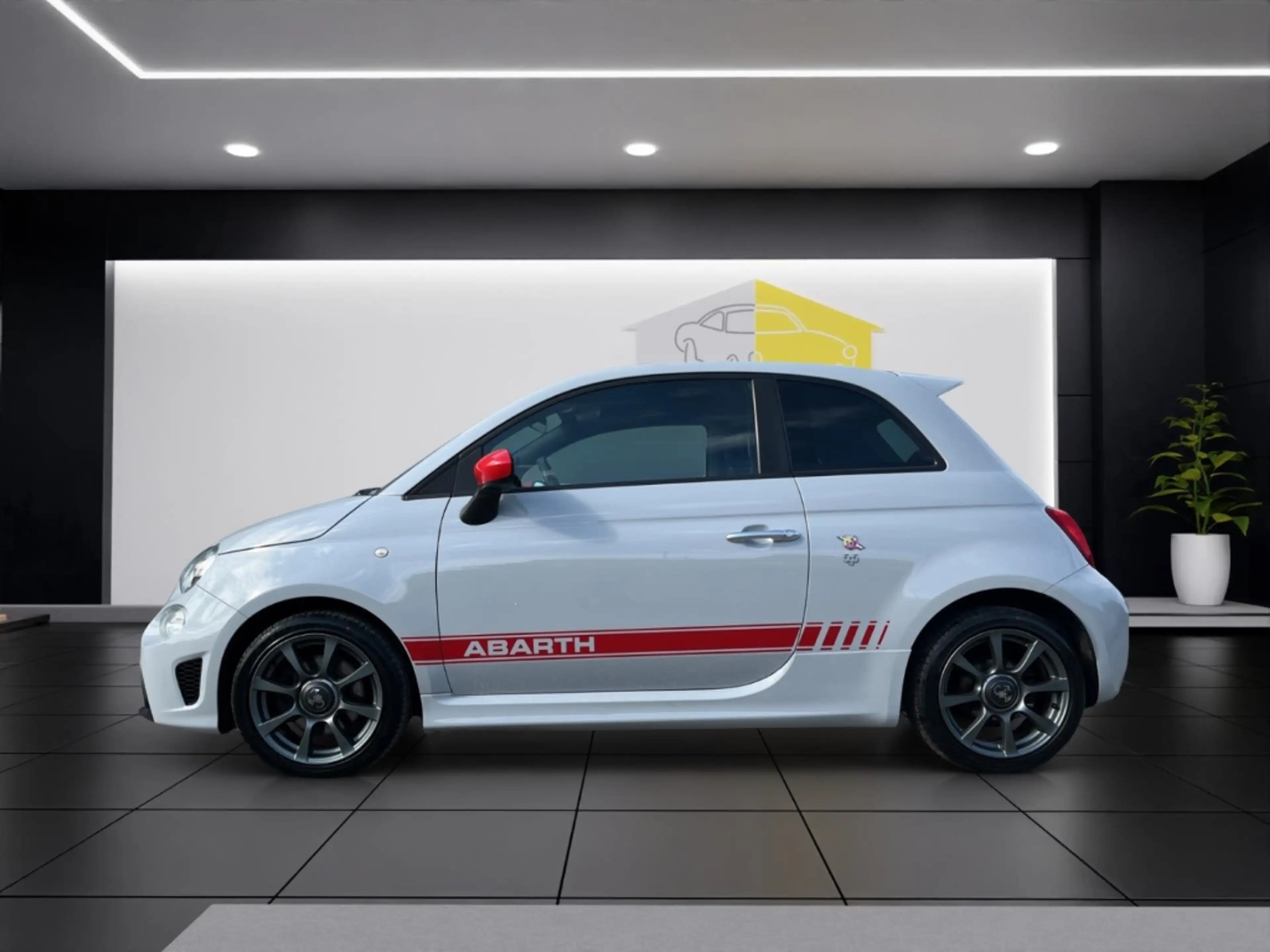 Abarth 500 595 Tel.-Vorb. Berganfahrass. Alu Sportfahrwerk Sp — photo 2