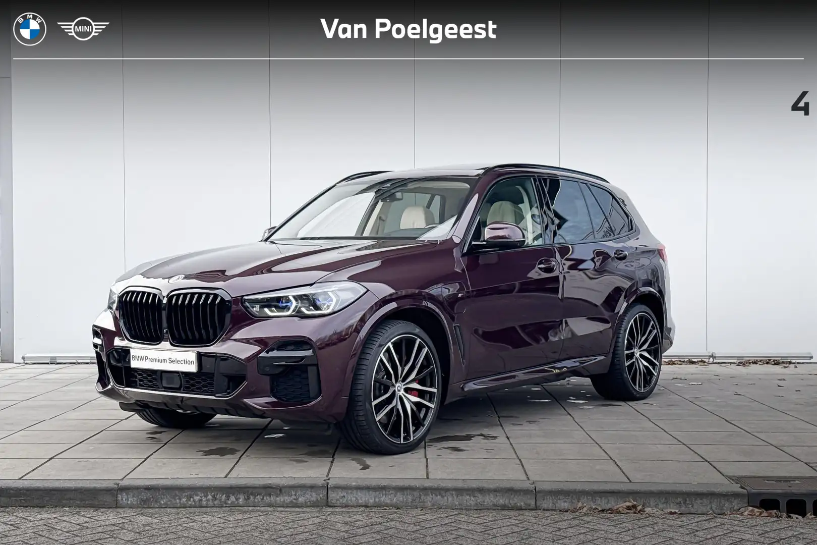 BMW X5 xDrive45e High Executive M-Sport 22 Inch / Glazen Violett - 1