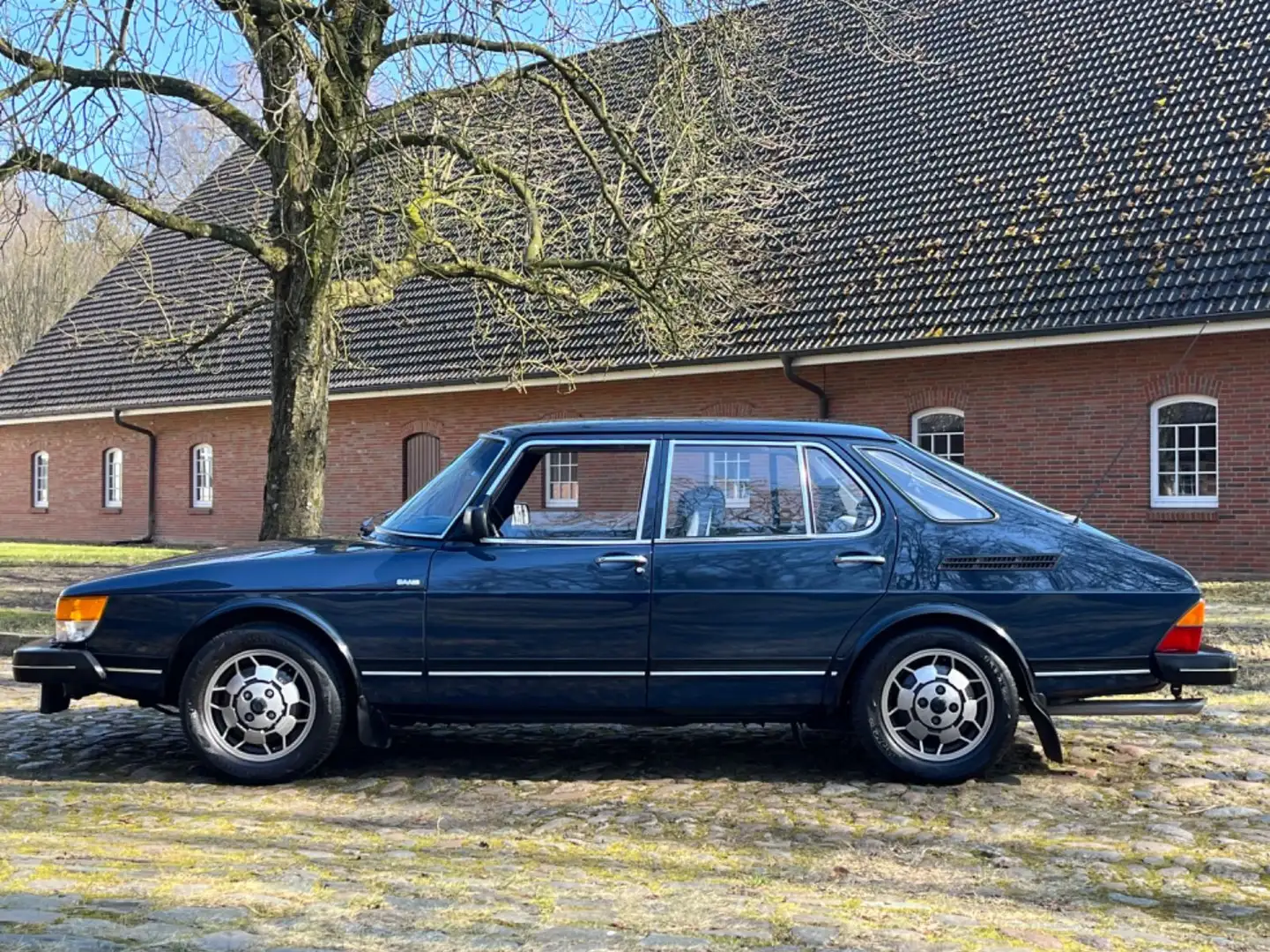 Saab 900 GLS Coupe, 5-Gang, nur 119.000 Km! Kék - 2