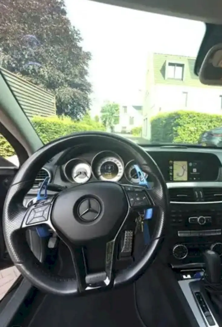 Mercedes-Benz C 180 C180 AMG Zwart - 2
