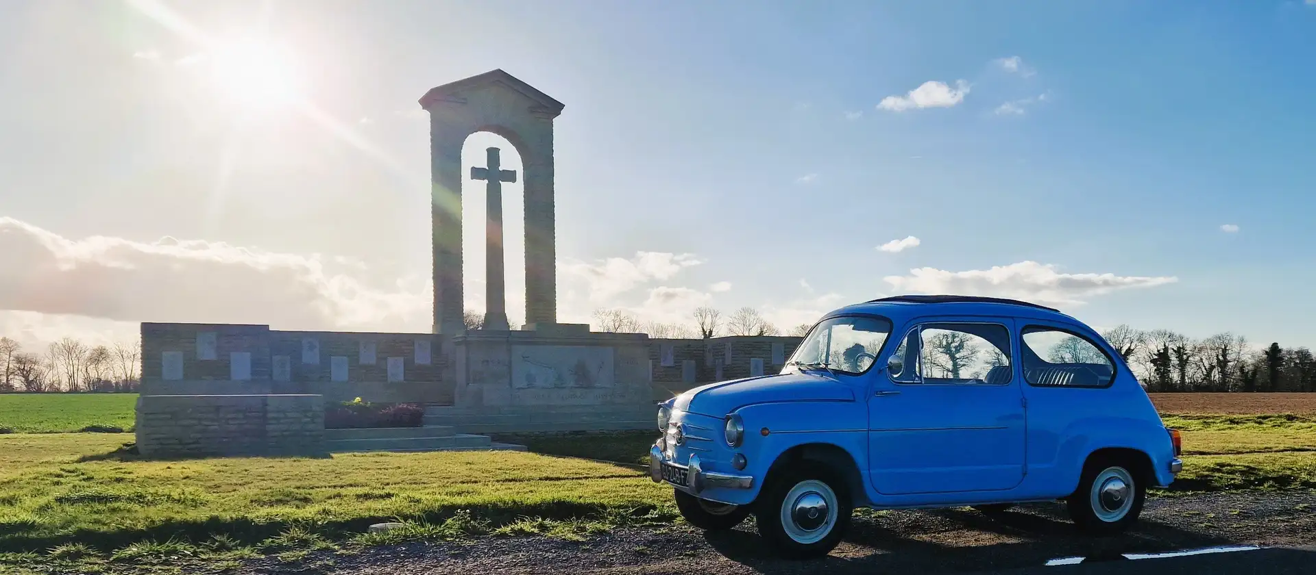 Fiat 600 d Modrá - 1