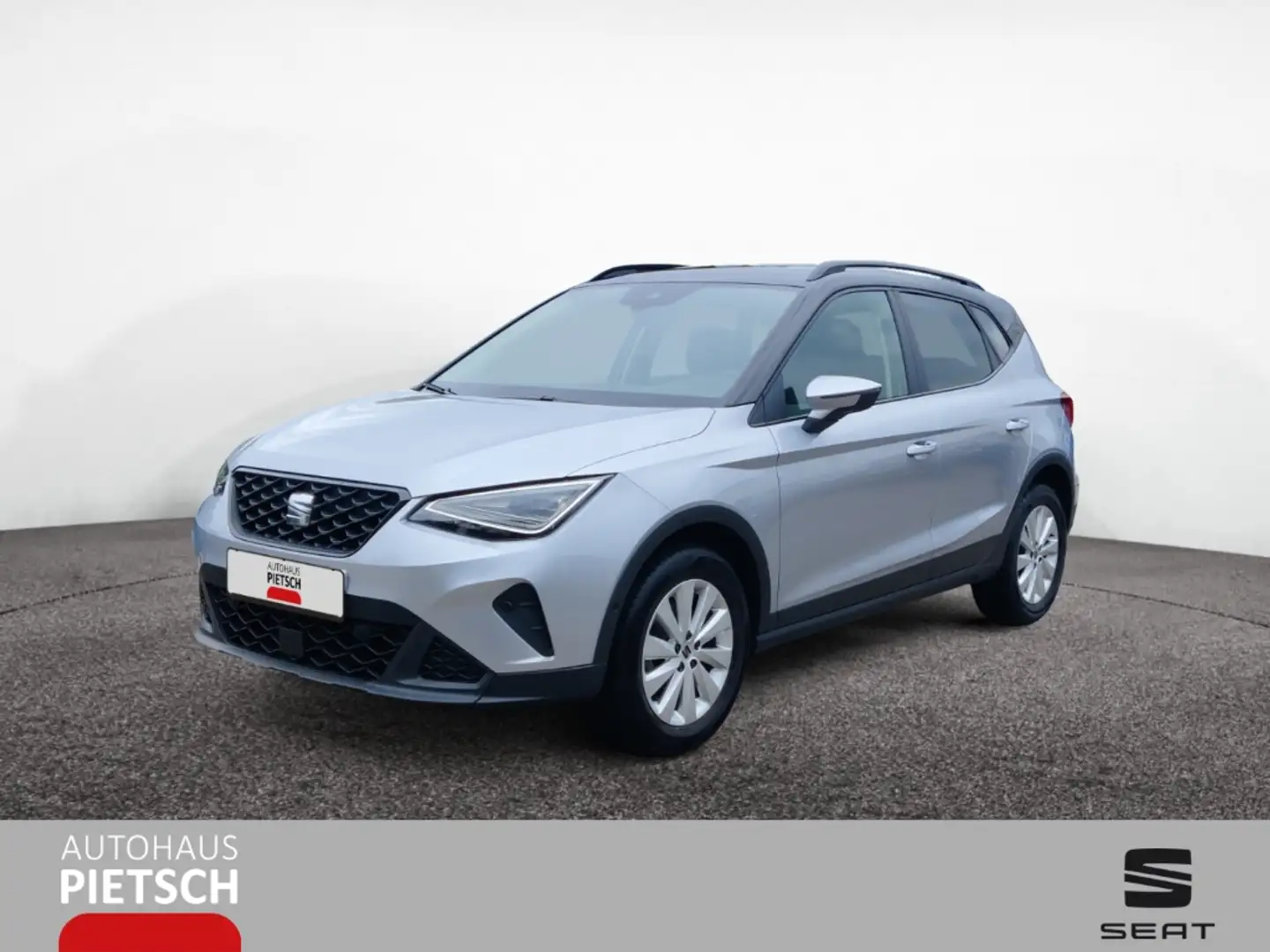SEAT Arona 1.0 TSI Style Pro LED Klima Full-Link Silber - 1