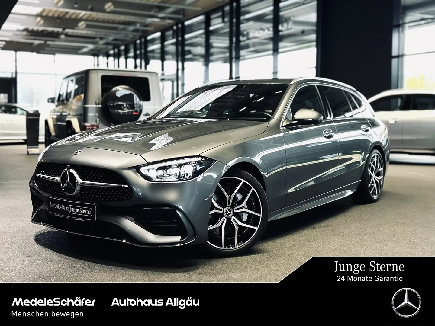 Mercedes-Benz C 300 C 300 d T AMG 19" DigitalL 360° Memory KeylGO LED Gris - 1