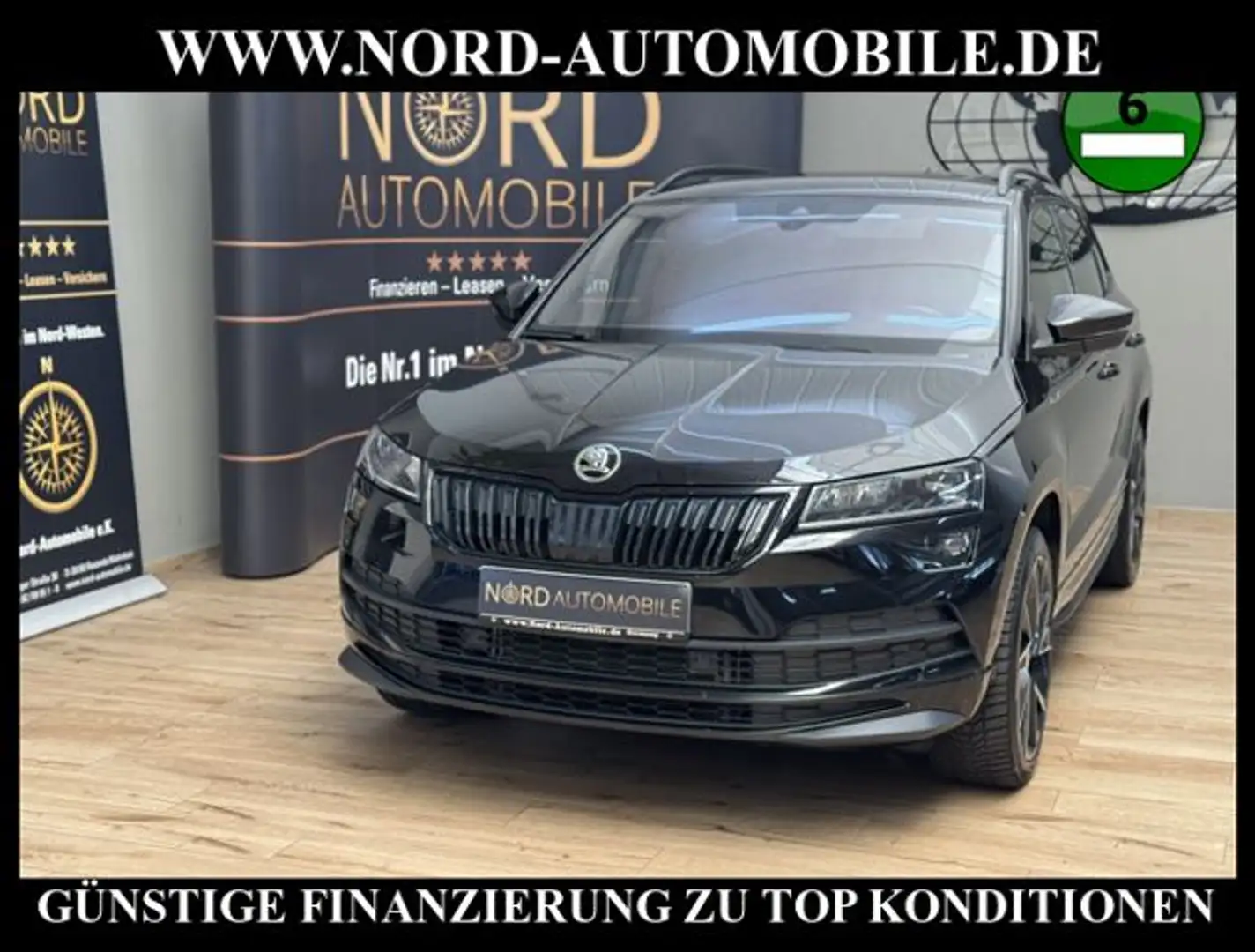Skoda Karoq Sportline 2.0 TDI DSG 4x4 Pano/AHK/Virt.Co Sportli Noir - 1