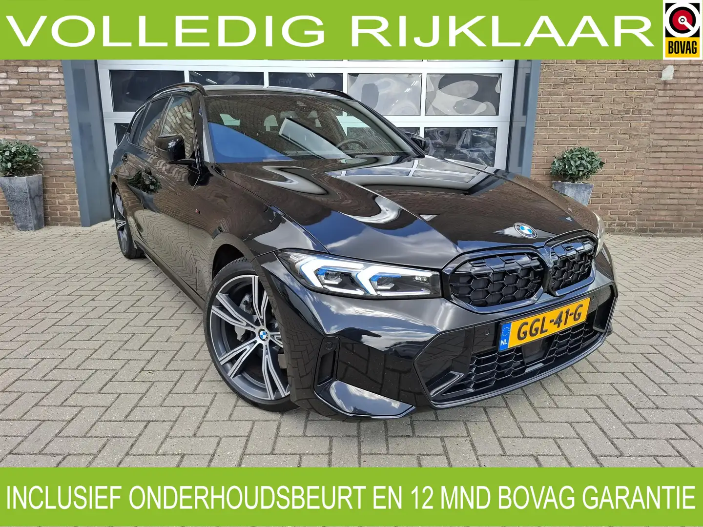 BMW 330 3-serie Touring 330i 245 PK M- Full opties Noir - 1