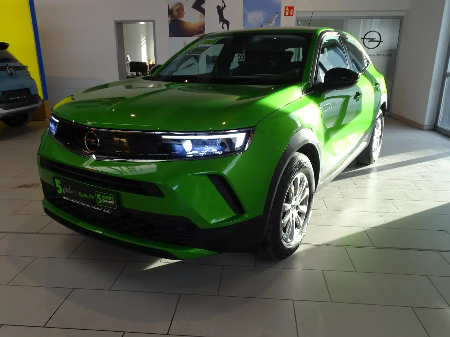 Opel Mokka-E EDITION LED+SHZ+2xKlima+RückfahrKam.+LM Verde - 2