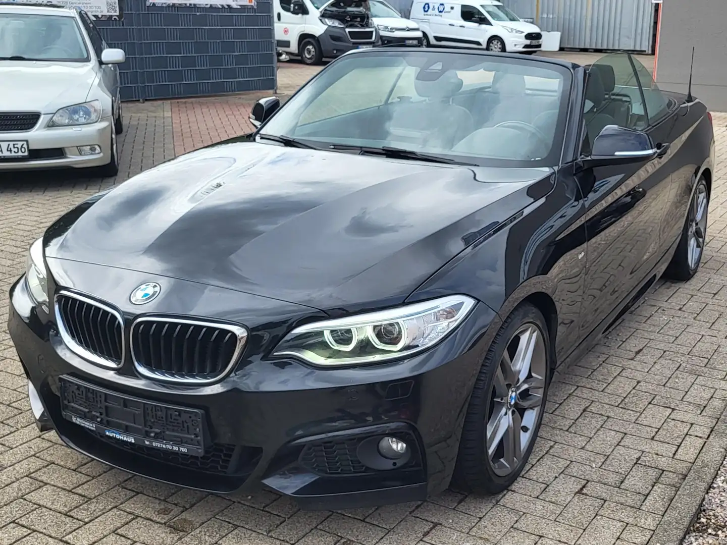 BMW 220 220 d Navi Ganzjahresreifen Keyless Automatik Schwarz - 2