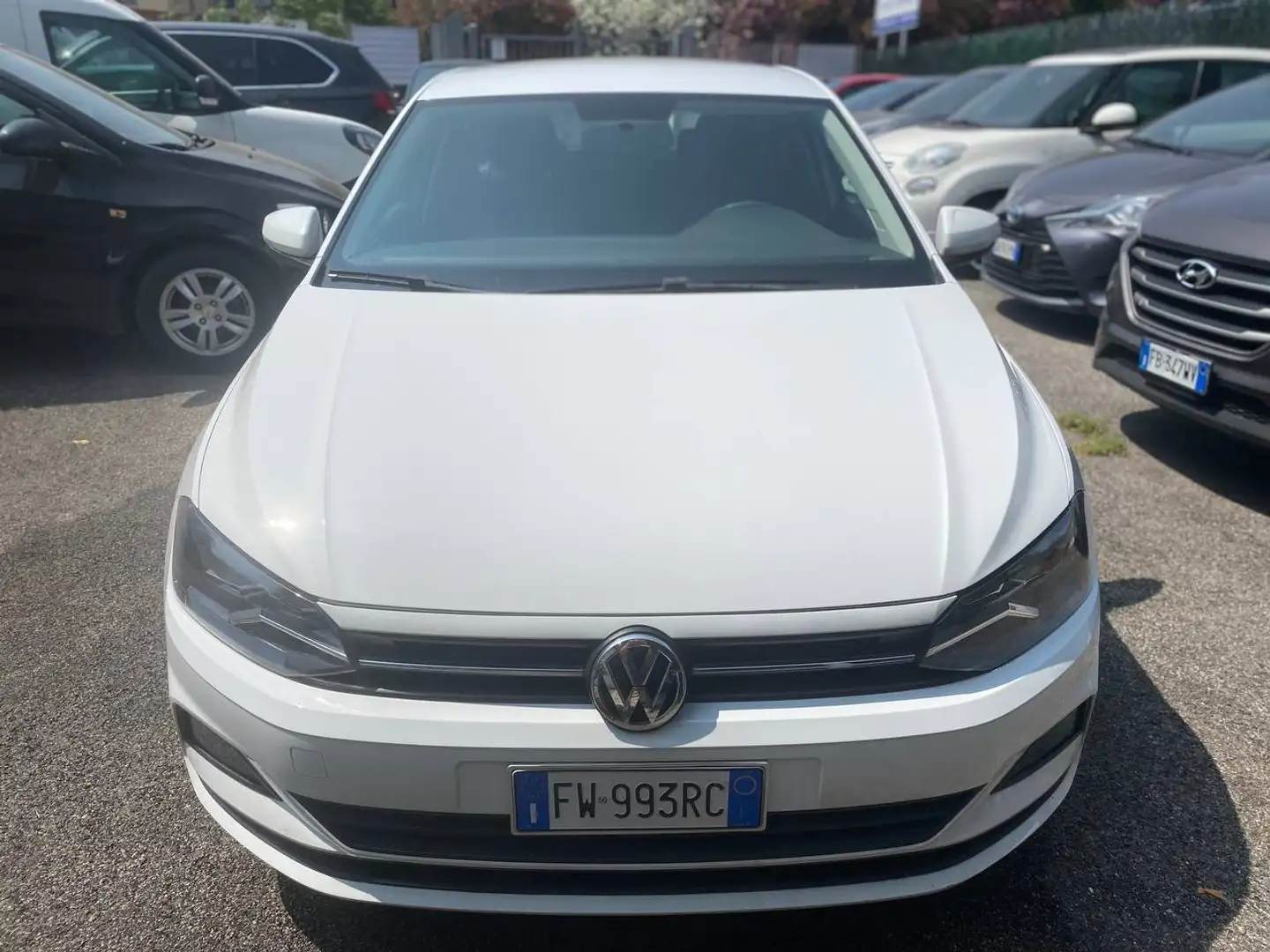 Volkswagen Polo Polo 5p 1.6 tdi Highline 95cv dsg Bianco - 1