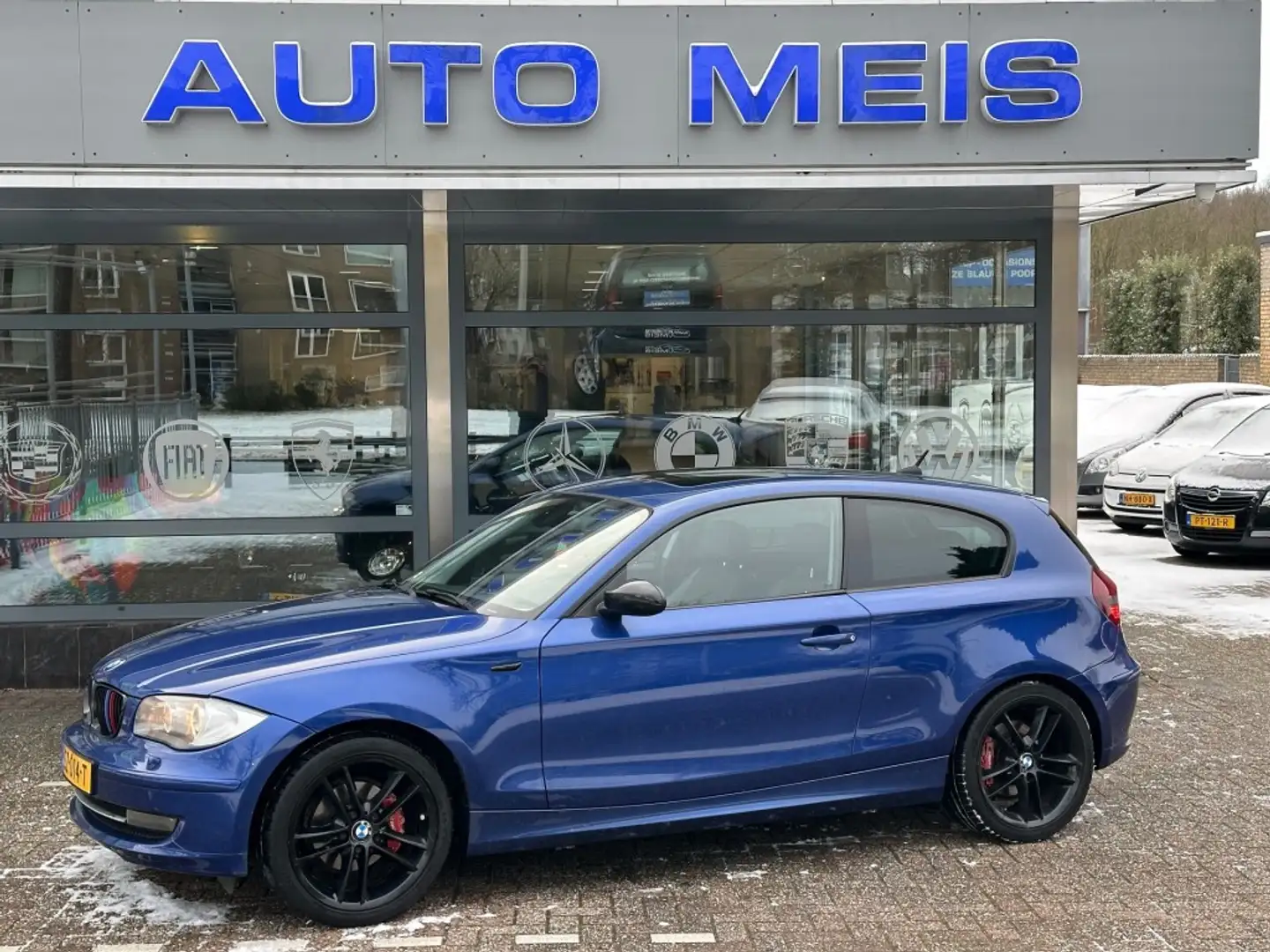 BMW 118 118I Airco Cruise Blau - 1
