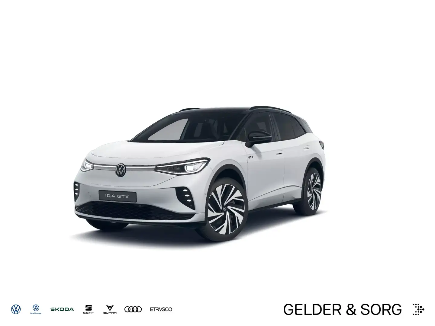 Volkswagen ID.4 GTX Matrix*AHK*H&K*Pano*HuD*Massage*360° Weiß - 1