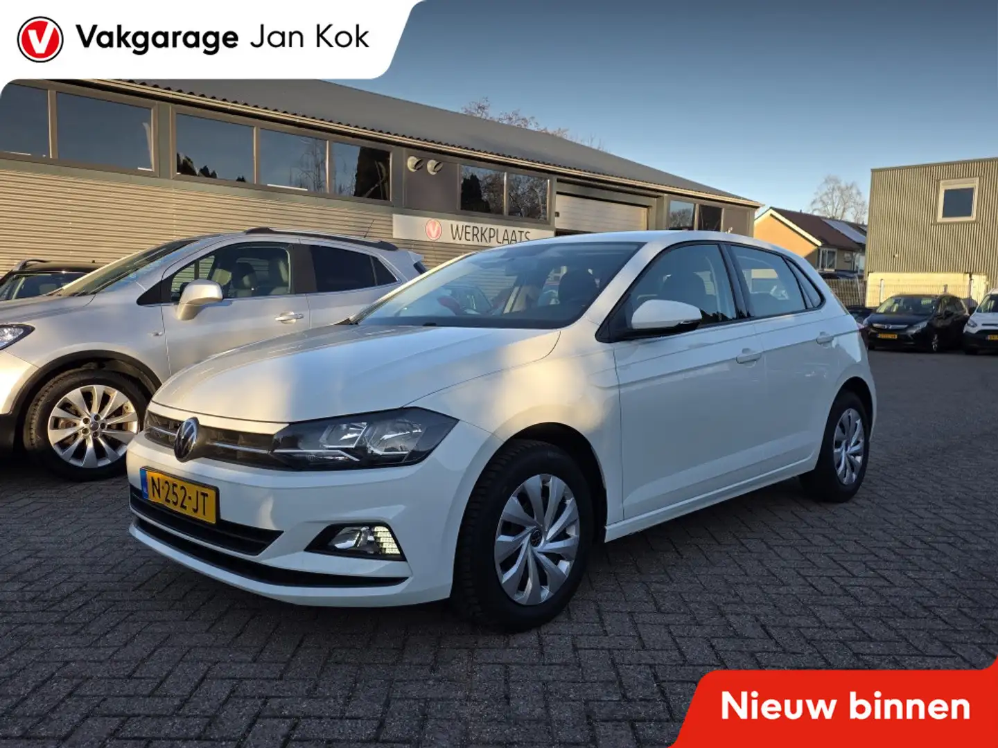 Volkswagen Polo 1.0 TSI Comfortline, navigatie, Apple carplay/andr Weiß - 1