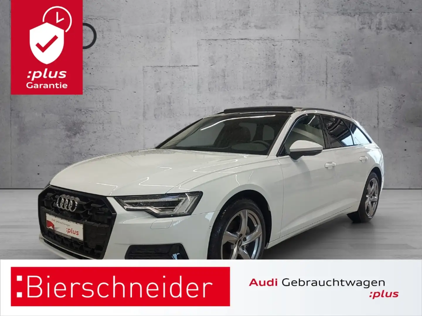 Audi A6 Avant 35 TDI S tronic advanced MATRIX 19 PANO VIRT Blanc - 1