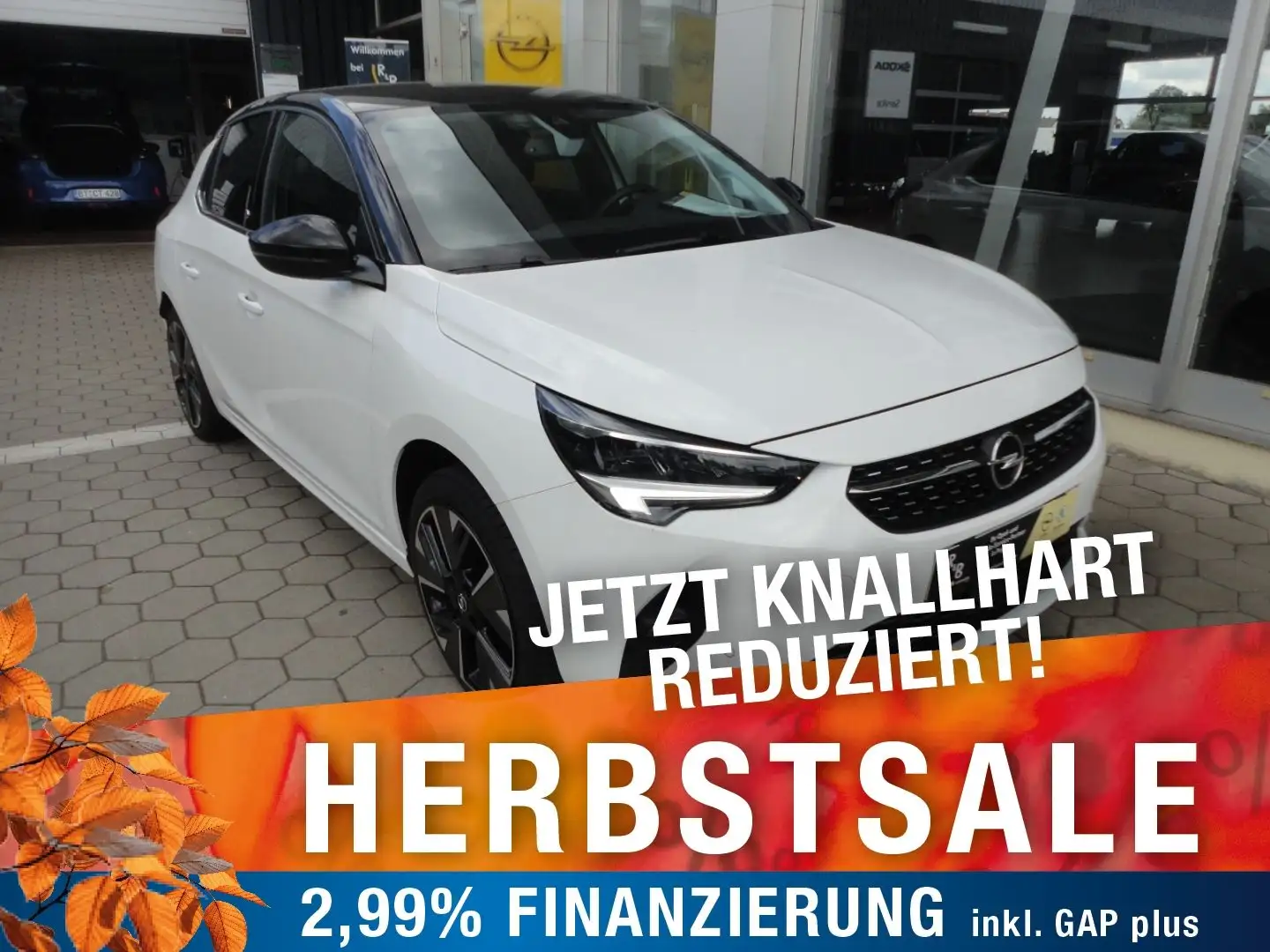 Opel Corsa -e F e Elegance Sitzheizung+ABS+ESP Wit - 1