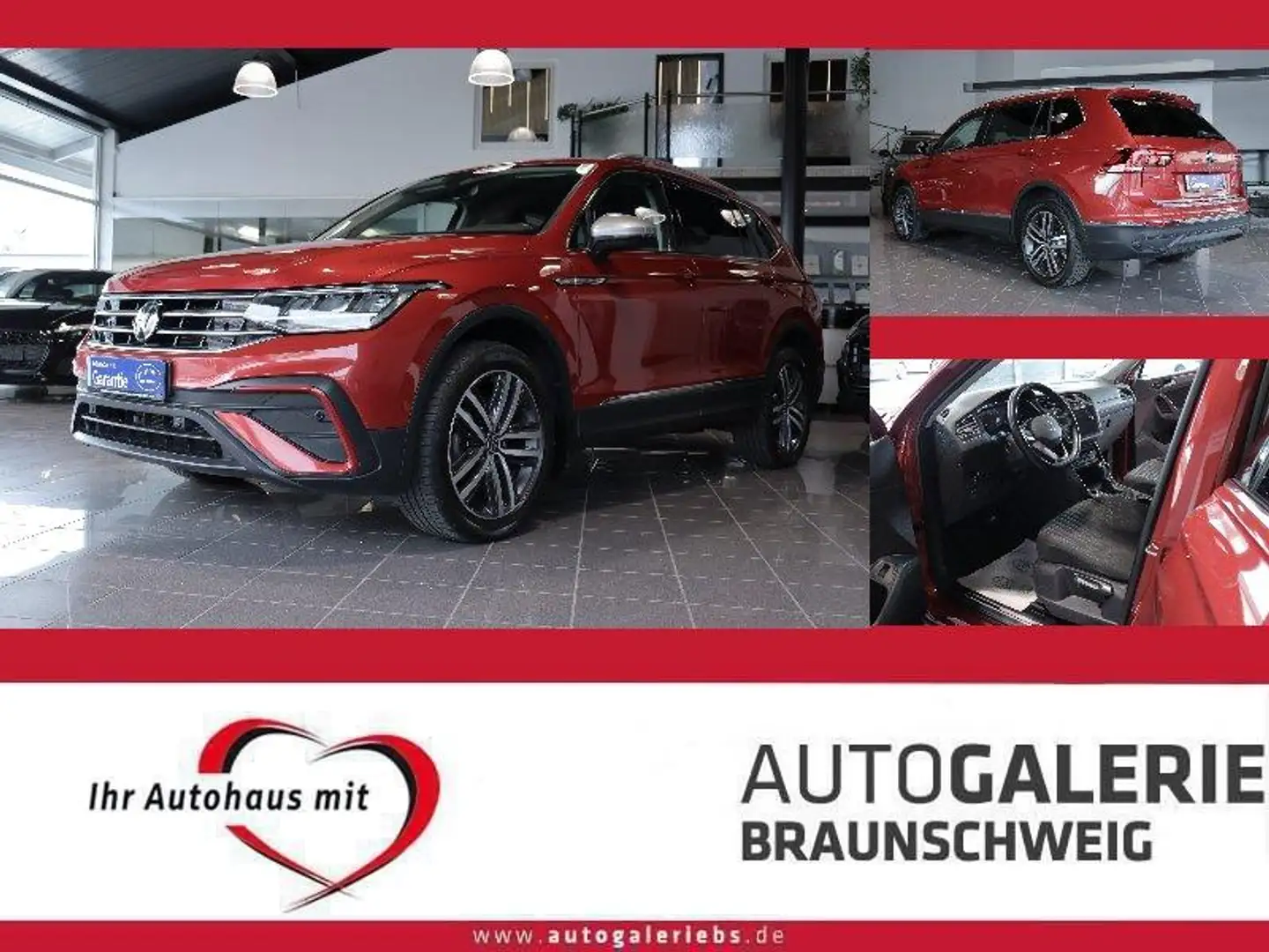 Volkswagen Tiguan Allspace 2.0 TDI Life 7-SITZE *CAM*ACC* Red - 1