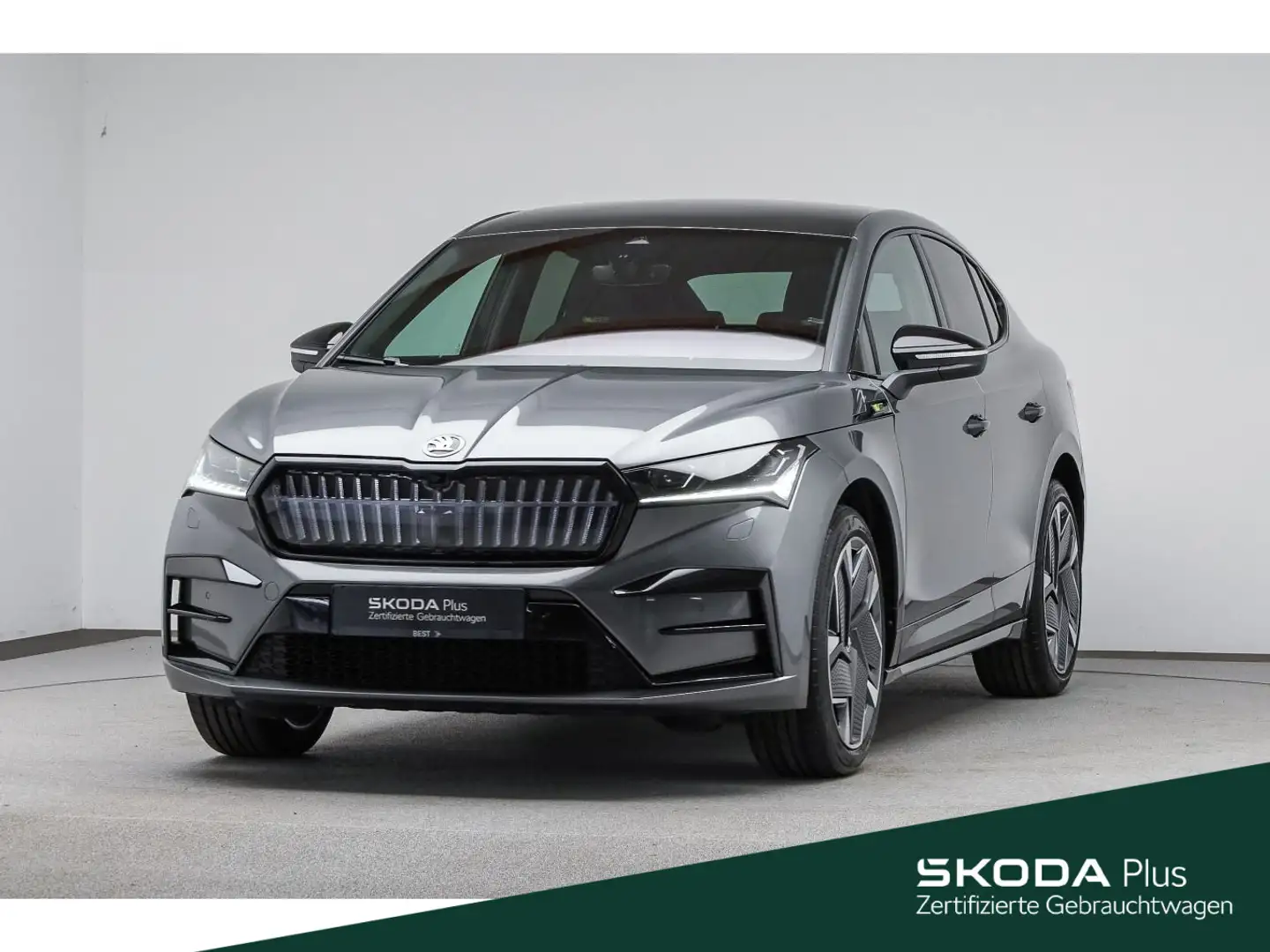Skoda Enyaq Coupé iV RS 220 Suite 4x4 *MATRIX*NAVI*AHK Gris - 1